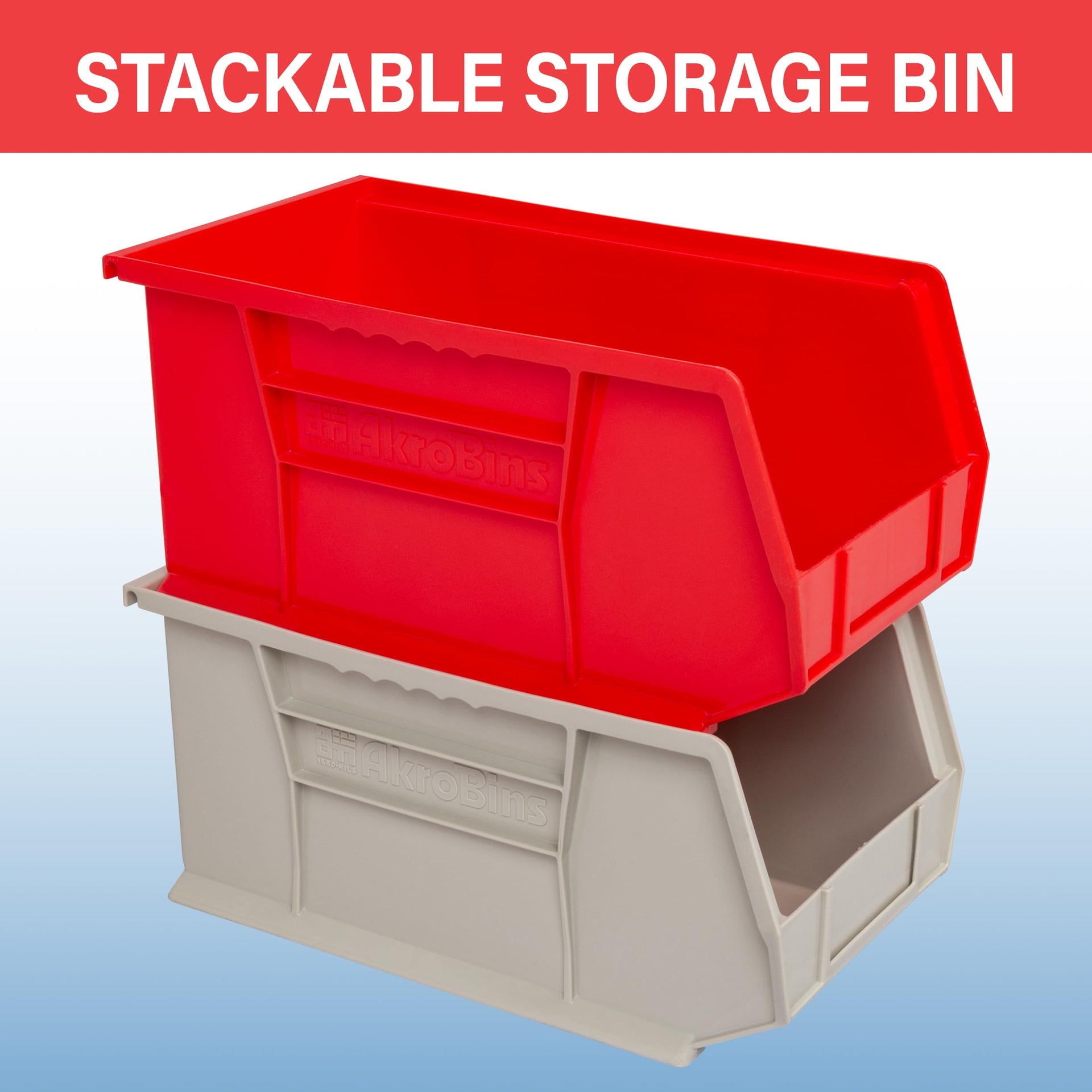 30240 AkroBins Plastic Storage Bins (12 Count)