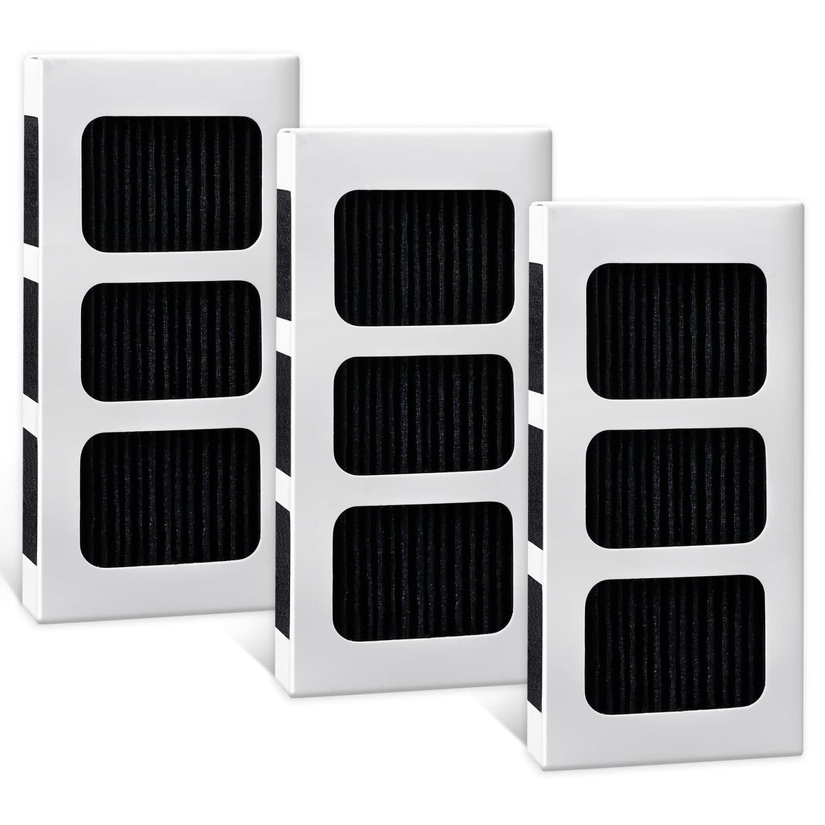 Paultra2 Refrigerator Air Filter Compatible with Frigidaire Pureair (3 Count)
