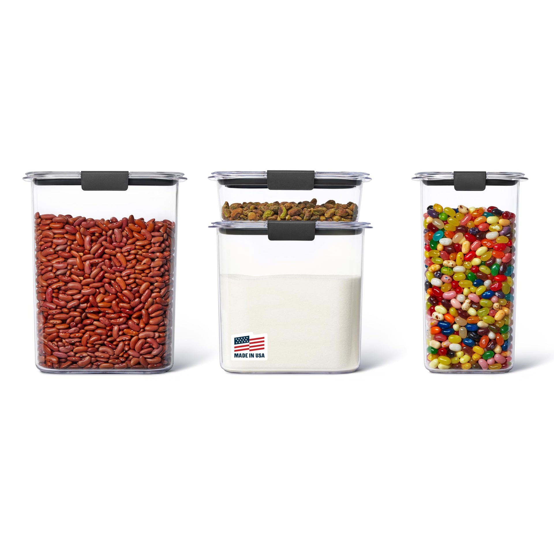 Brilliance Pantry Food Storage Container Set (8 Count)