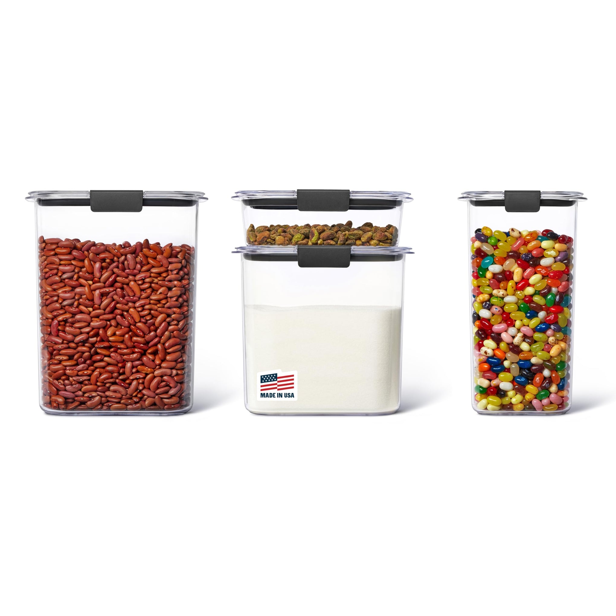 Brilliance Pantry Food Storage Container Set (8 Count)