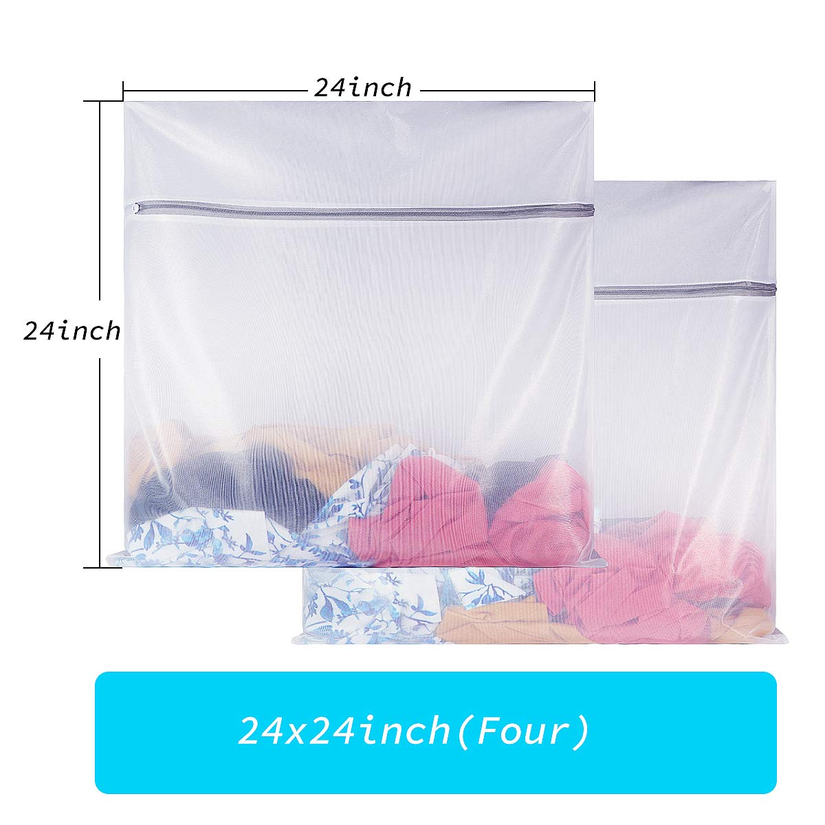 Laundry Mesh Bag (4 Count)
