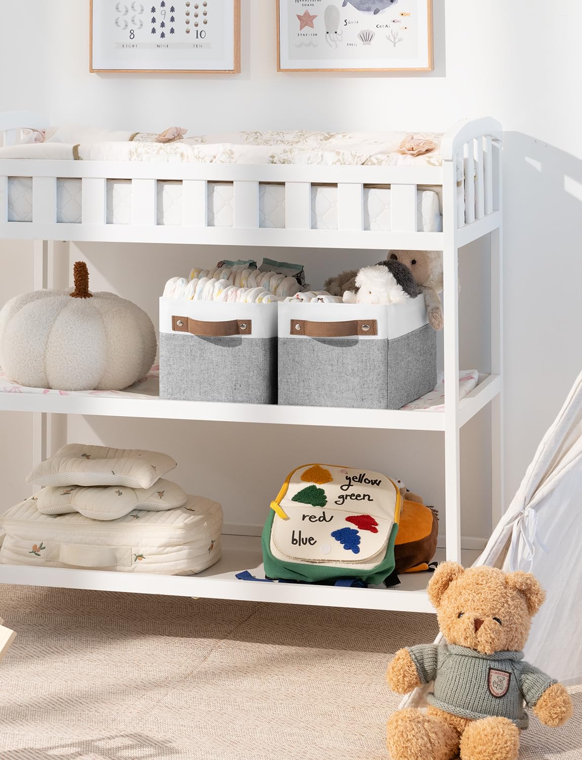 Narrow Storage Bins (2 Count)