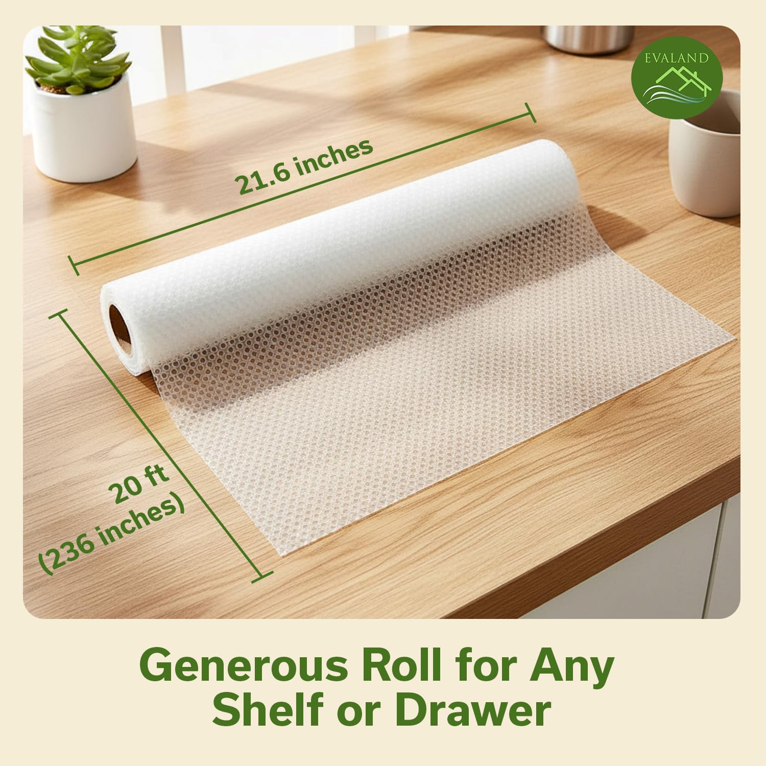 Shelf Liner Cabinet Liner Non (36 Sq Ft)