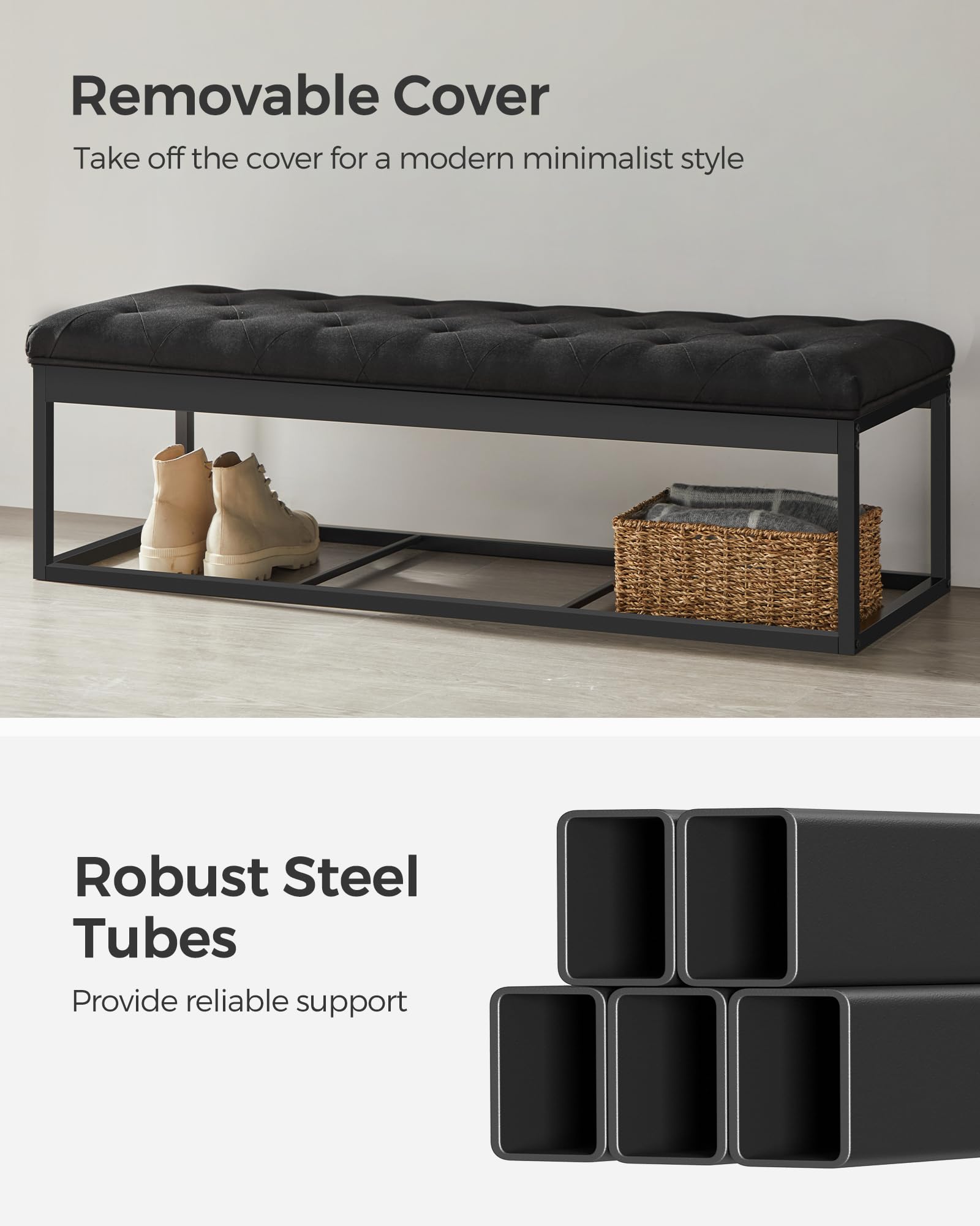 Storage Ottoman Bench