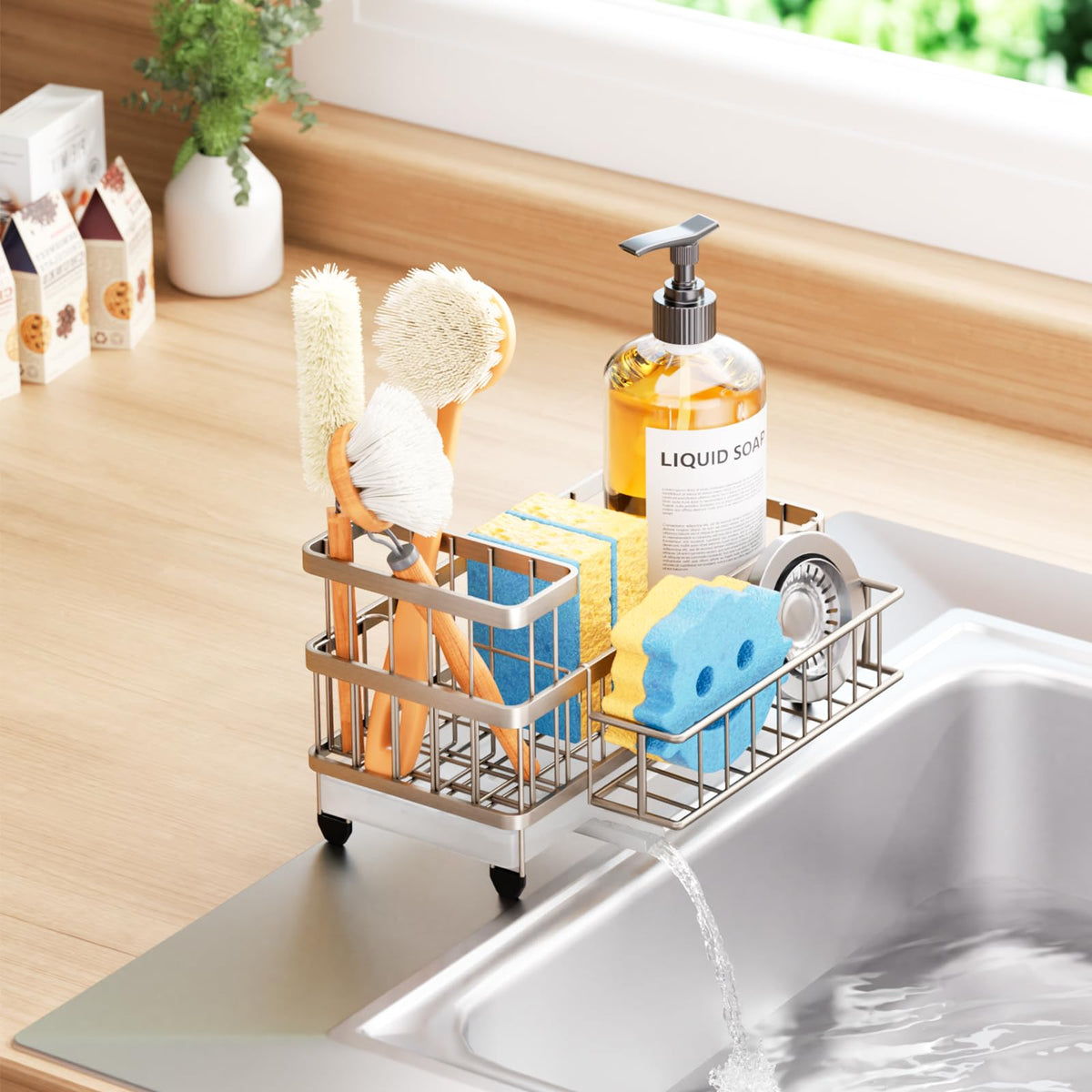 Sponge Holder for Kitchen Sink