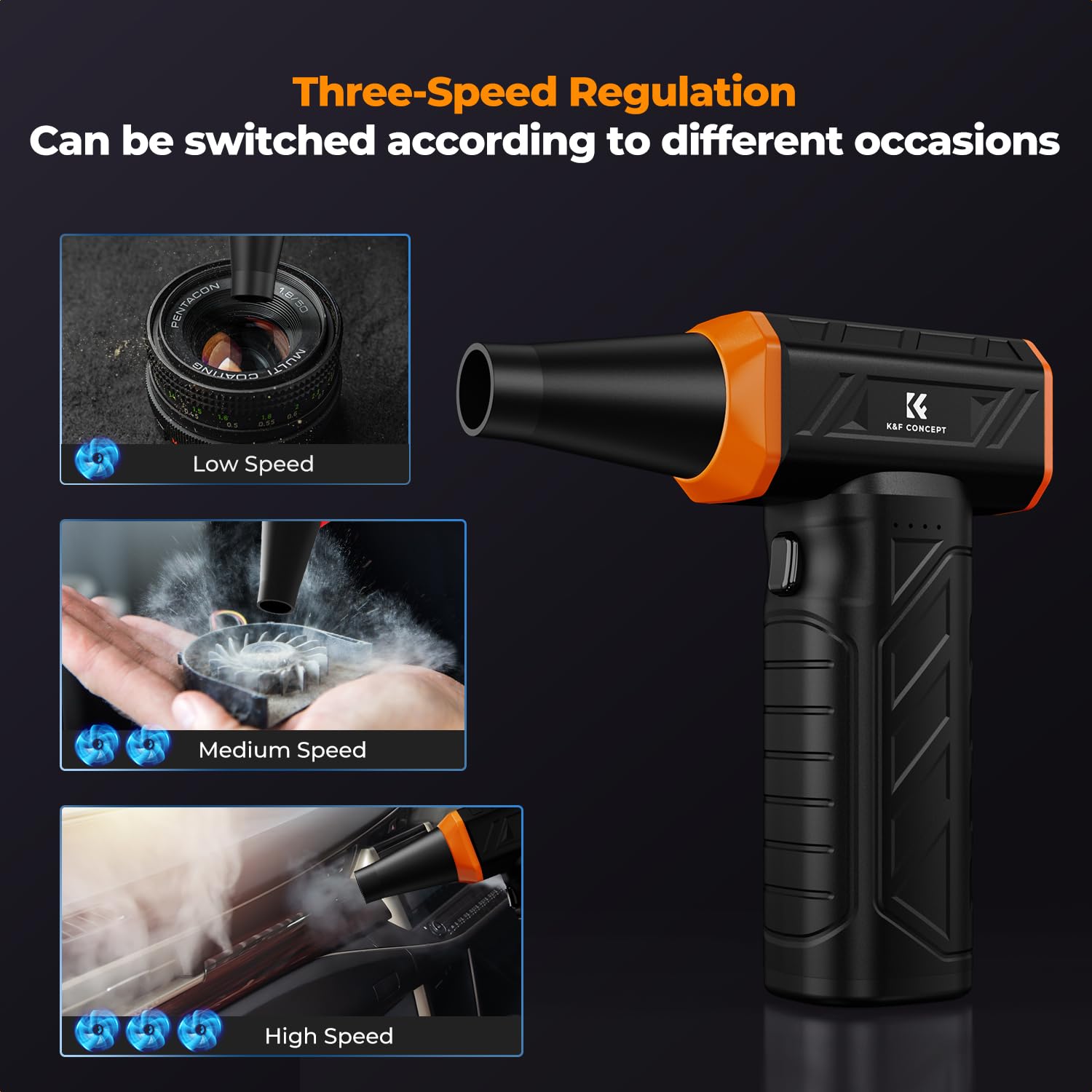 Long Lasting Compressed Air Duster