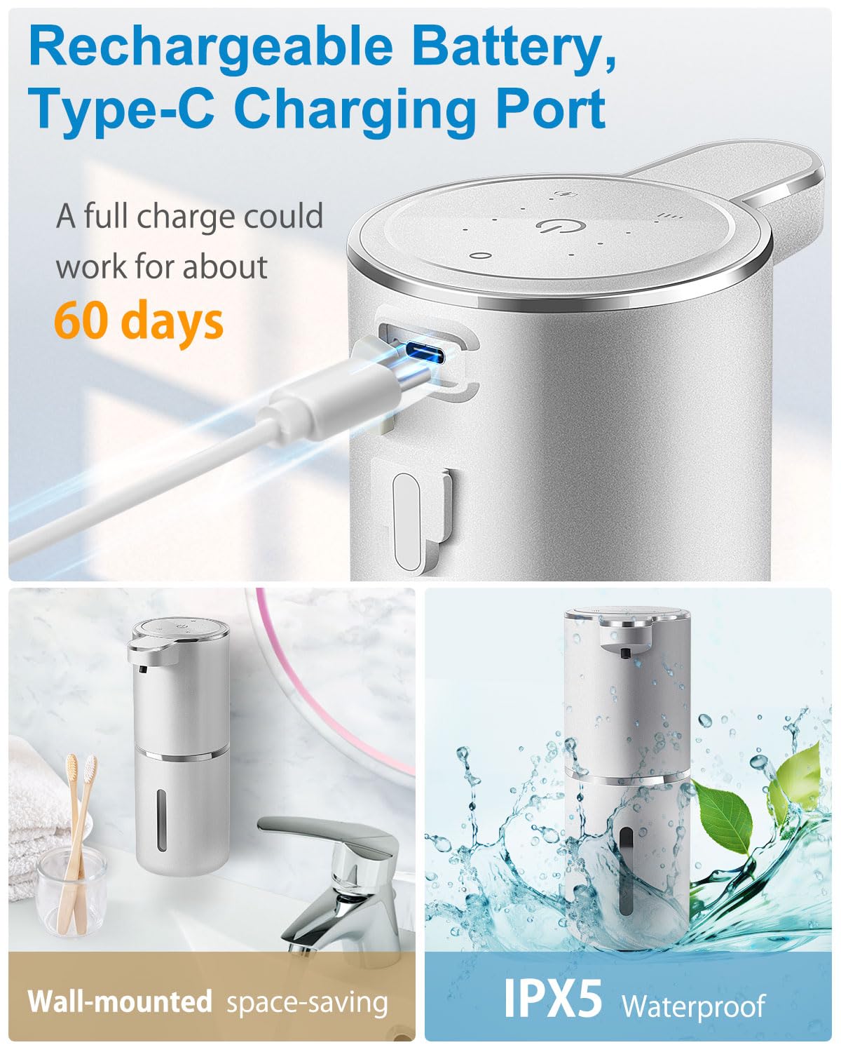 Automatic Foaming Soap Dispenser