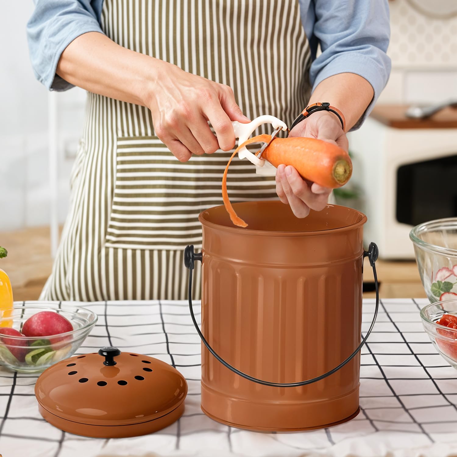 Countertop Compost Bin Kitchen Indoor
