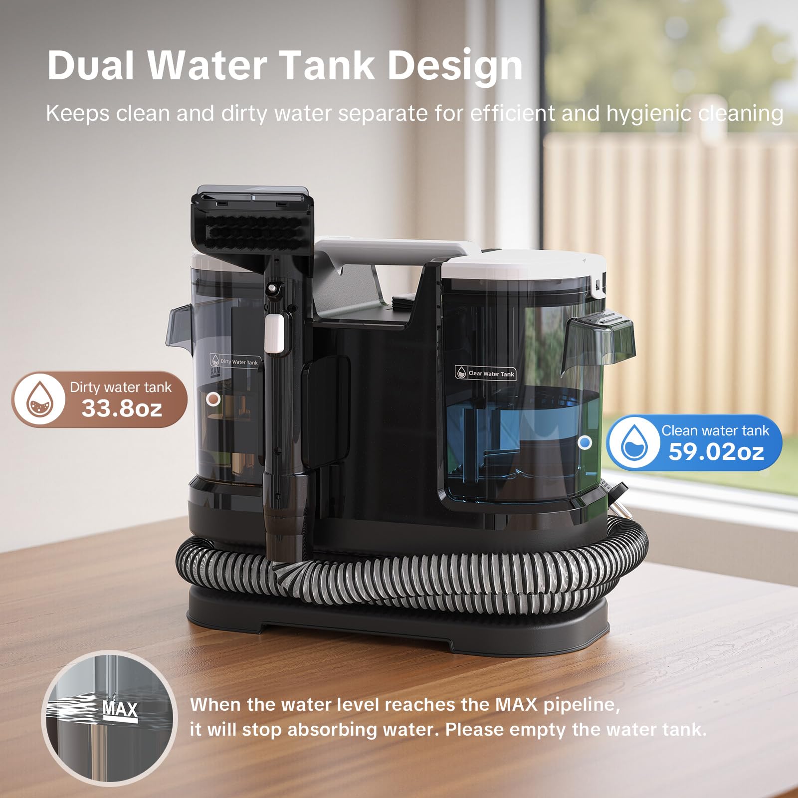 Couch Cleaner Machine 600W Motor
