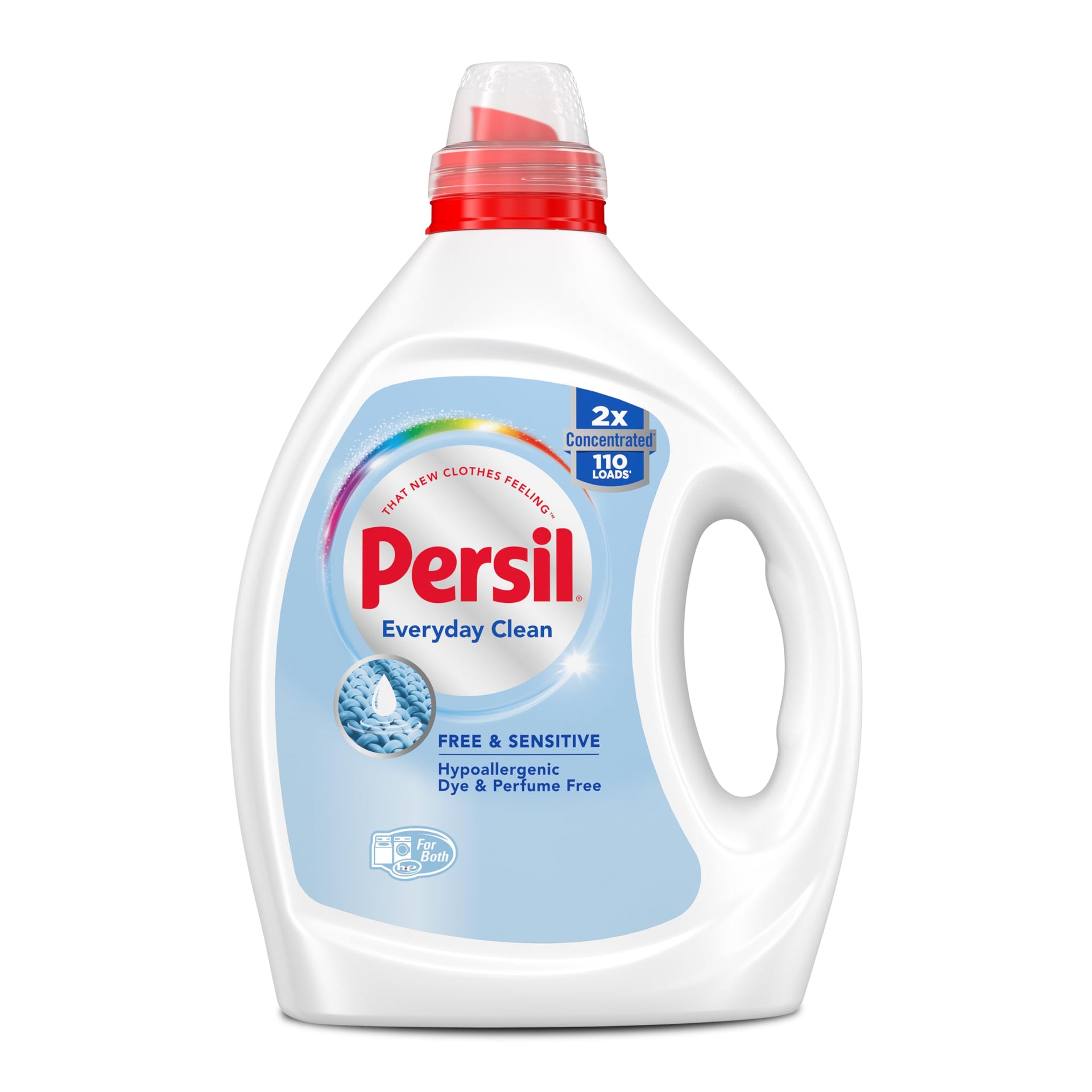 Free & Sensitive Liquid Laundry Detergent (82.5 Fl Oz)