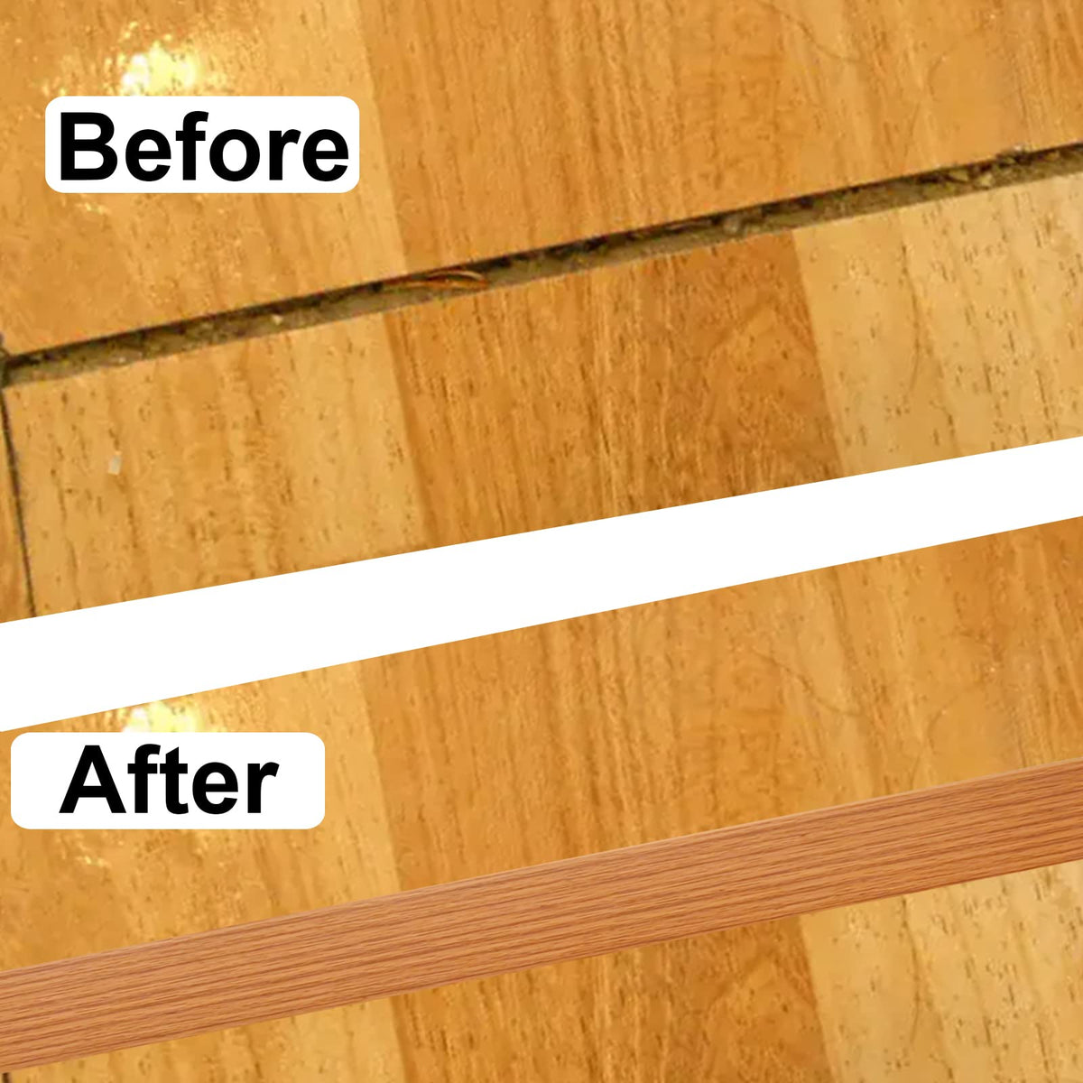 Floor Door Flat Transition Strip & Self Adhesive Floor Vinyl Floor Edge Trim Laminate Floor Gap Covering Joining Strip