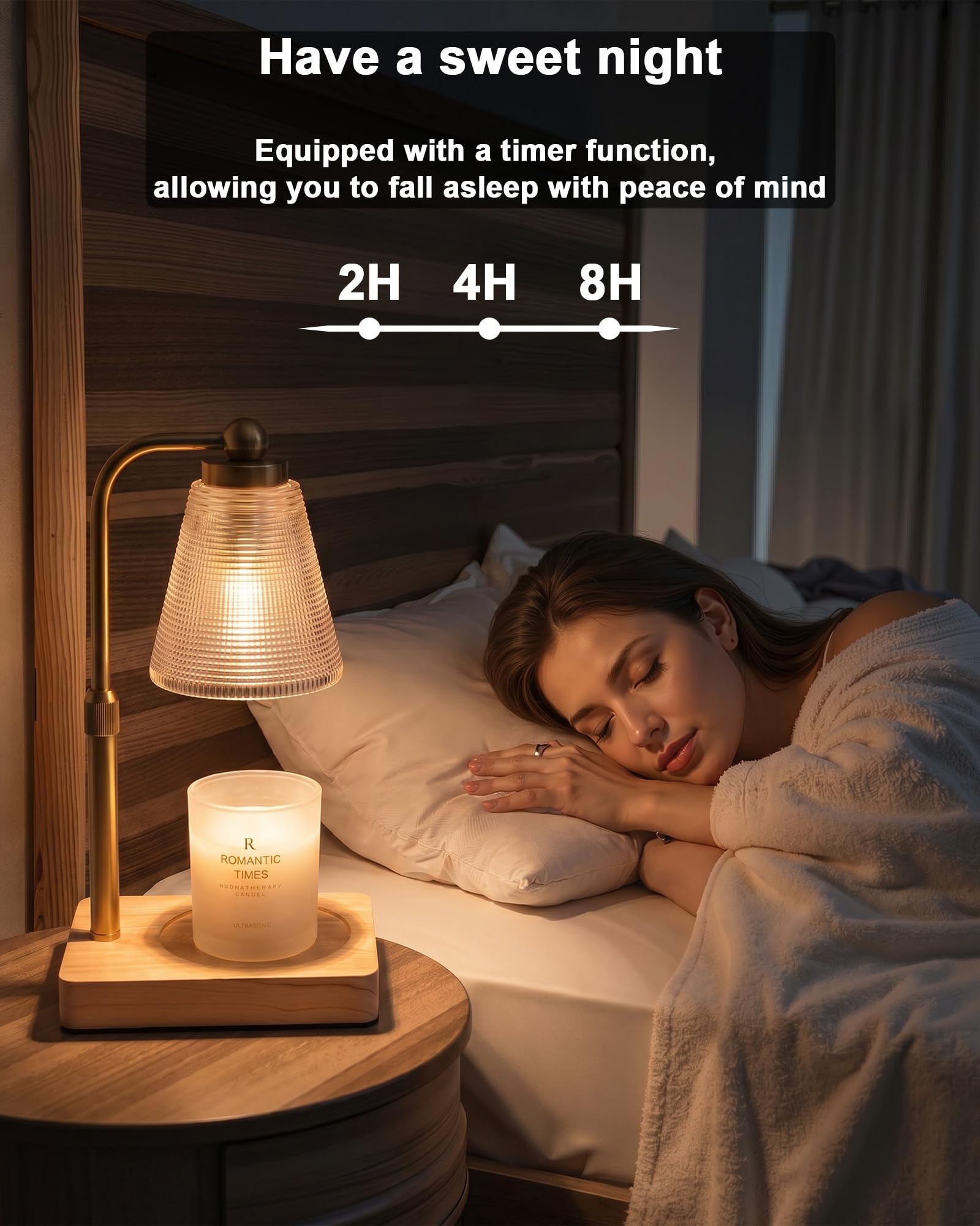 Candle Warmer Lamp with Timer