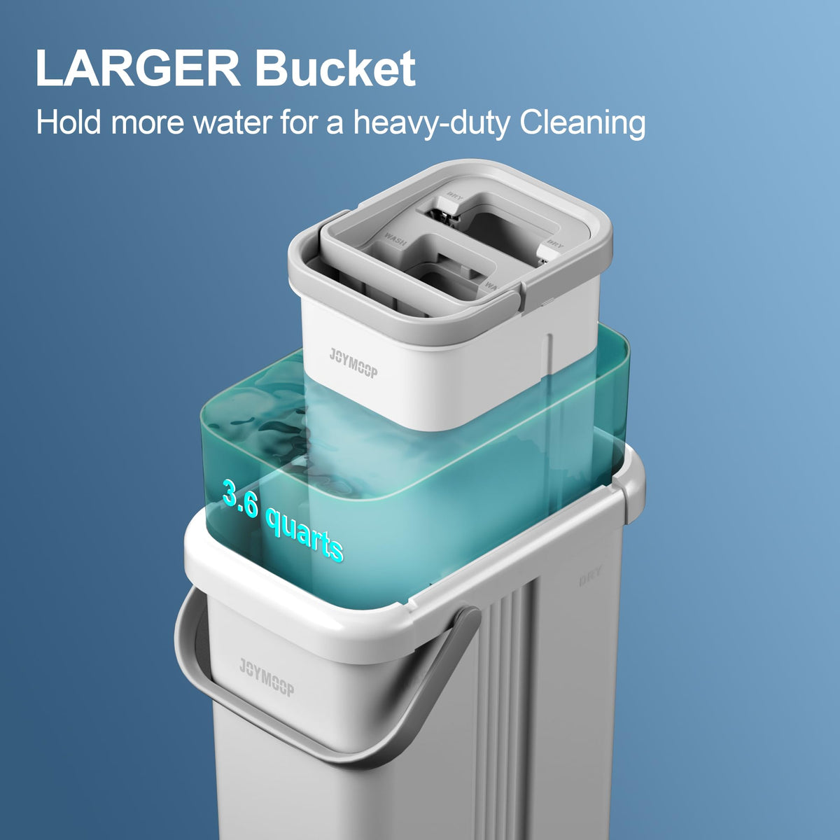 Mop and Bucket Set for Floor and Wall Cleaning - ModHome Supplies