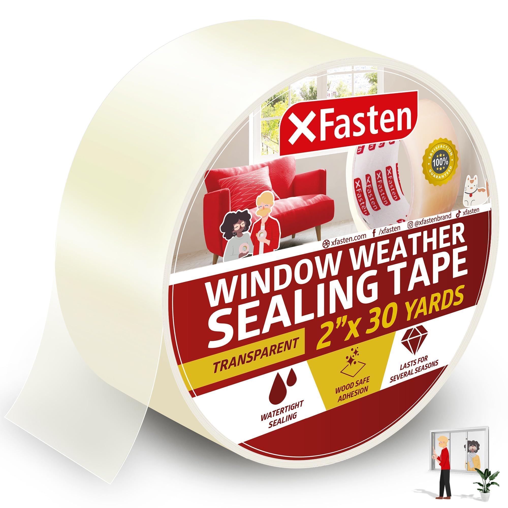 Transparent Window Weather Sealing Tape