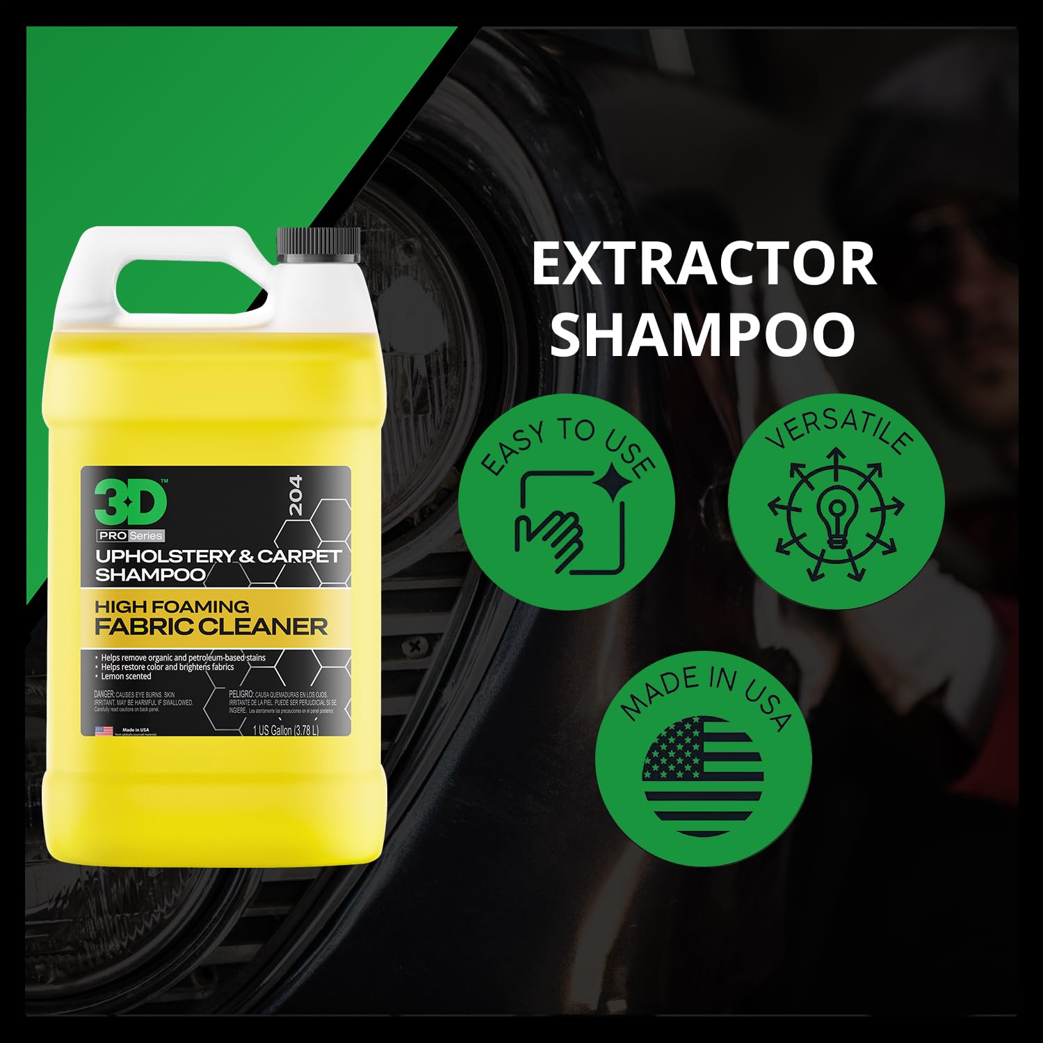 Extractor Carpet Cleaner Shampoo for Machine Use (128 Fl Oz) - ModHome Supplies