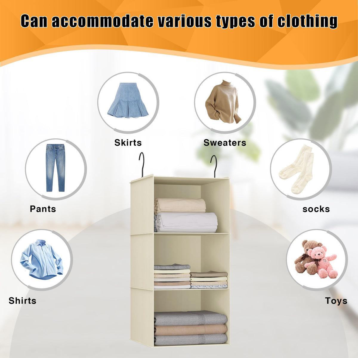 Hanging Closet Organizer 3