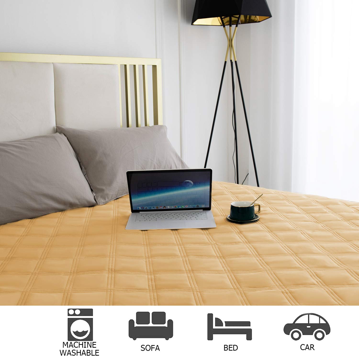 Waterproof Dog Bed Cover Pet Blanket with Anti