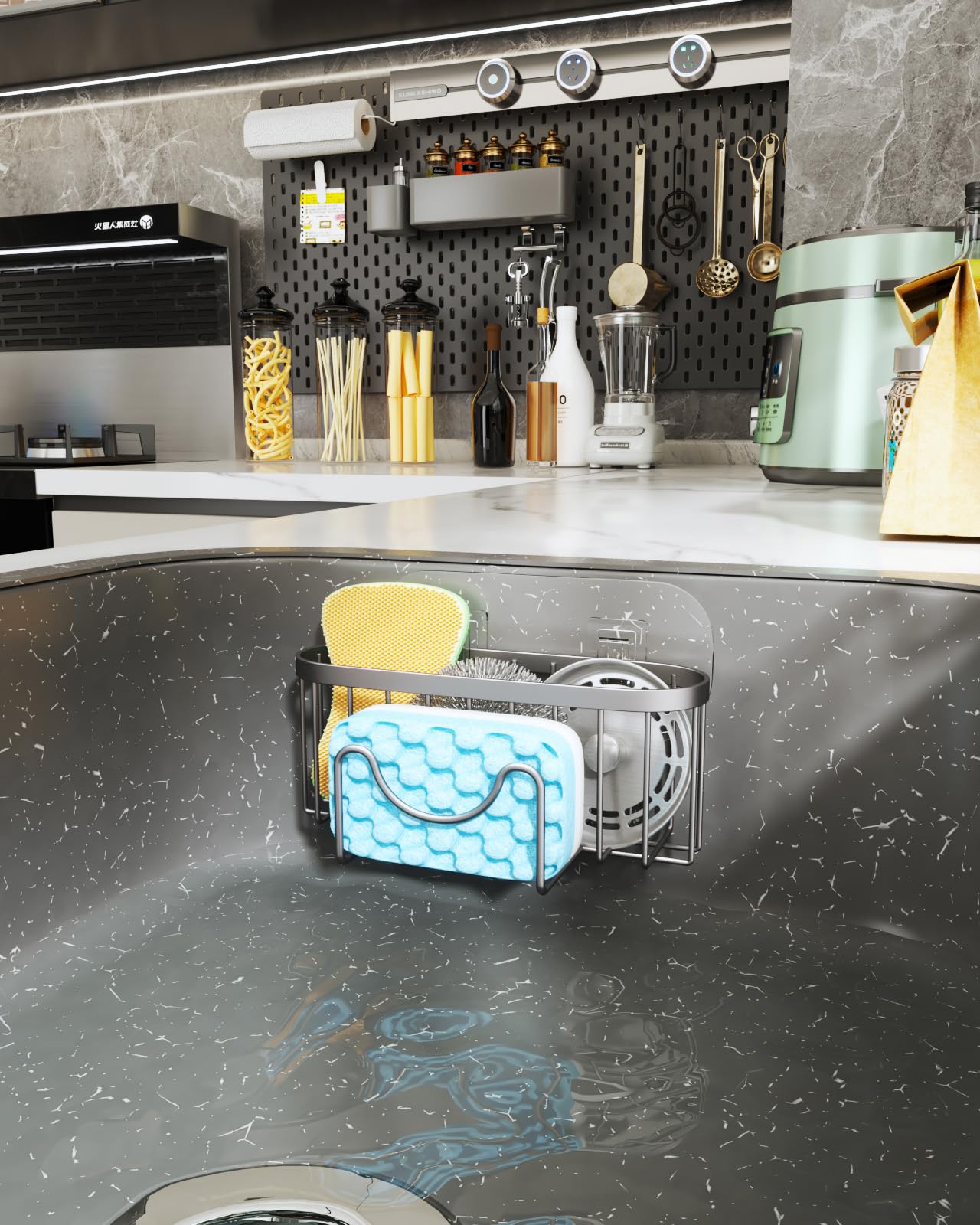 Kitchen Sponge Holder for Sink