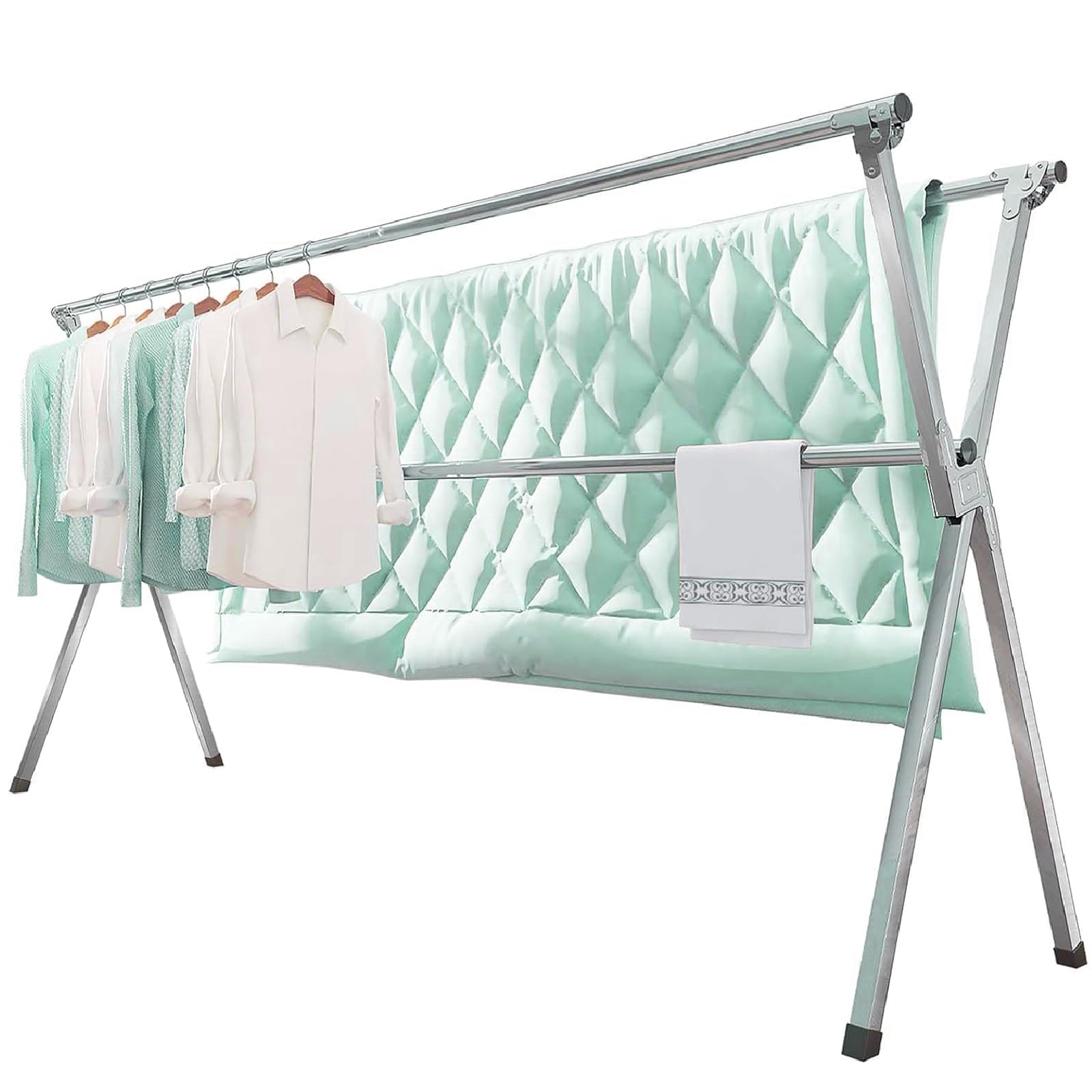 Clothes Drying Rack Folding Indoor Outdoor