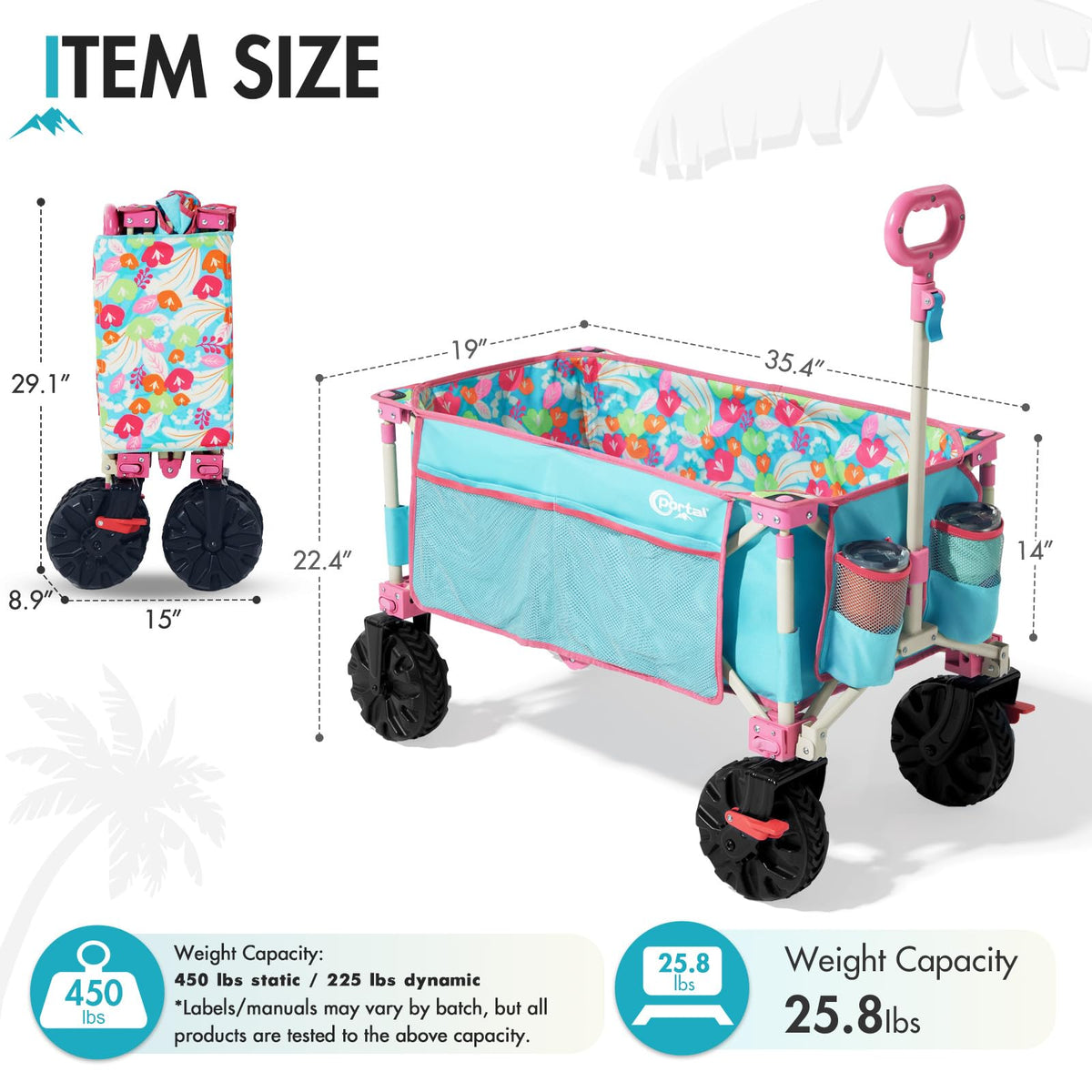 Beach Wagon 450 lbs