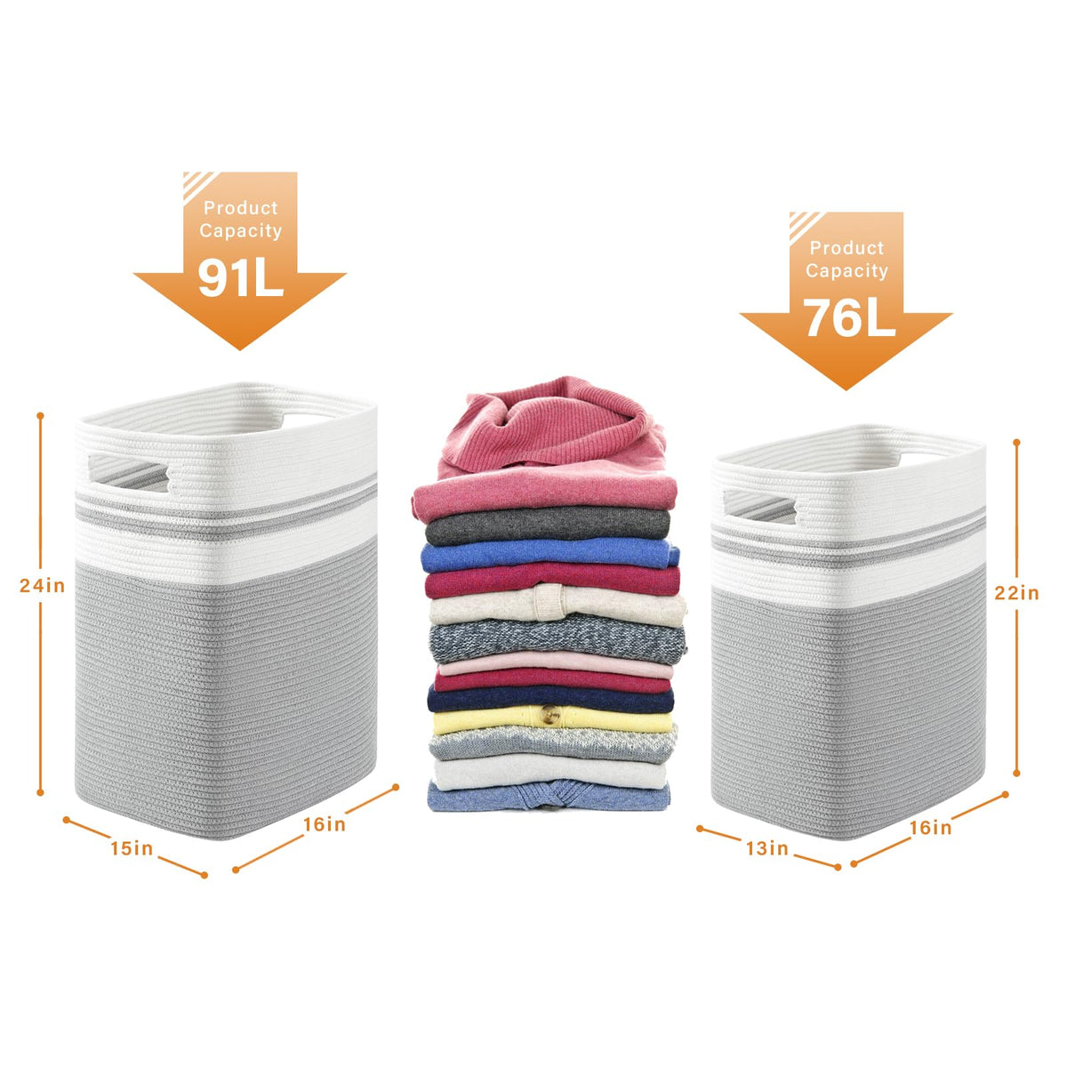 91L Laundry Hamper