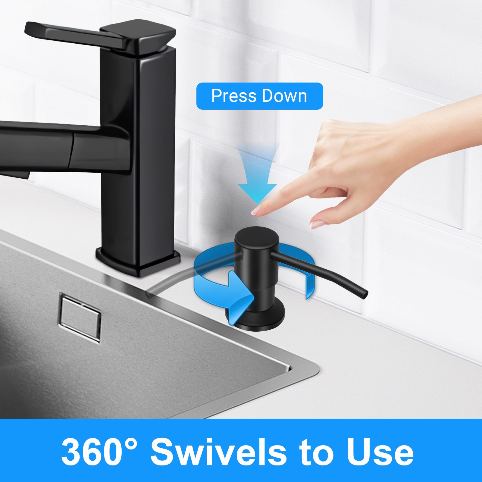 Soap Dispenser Kitchen Sink