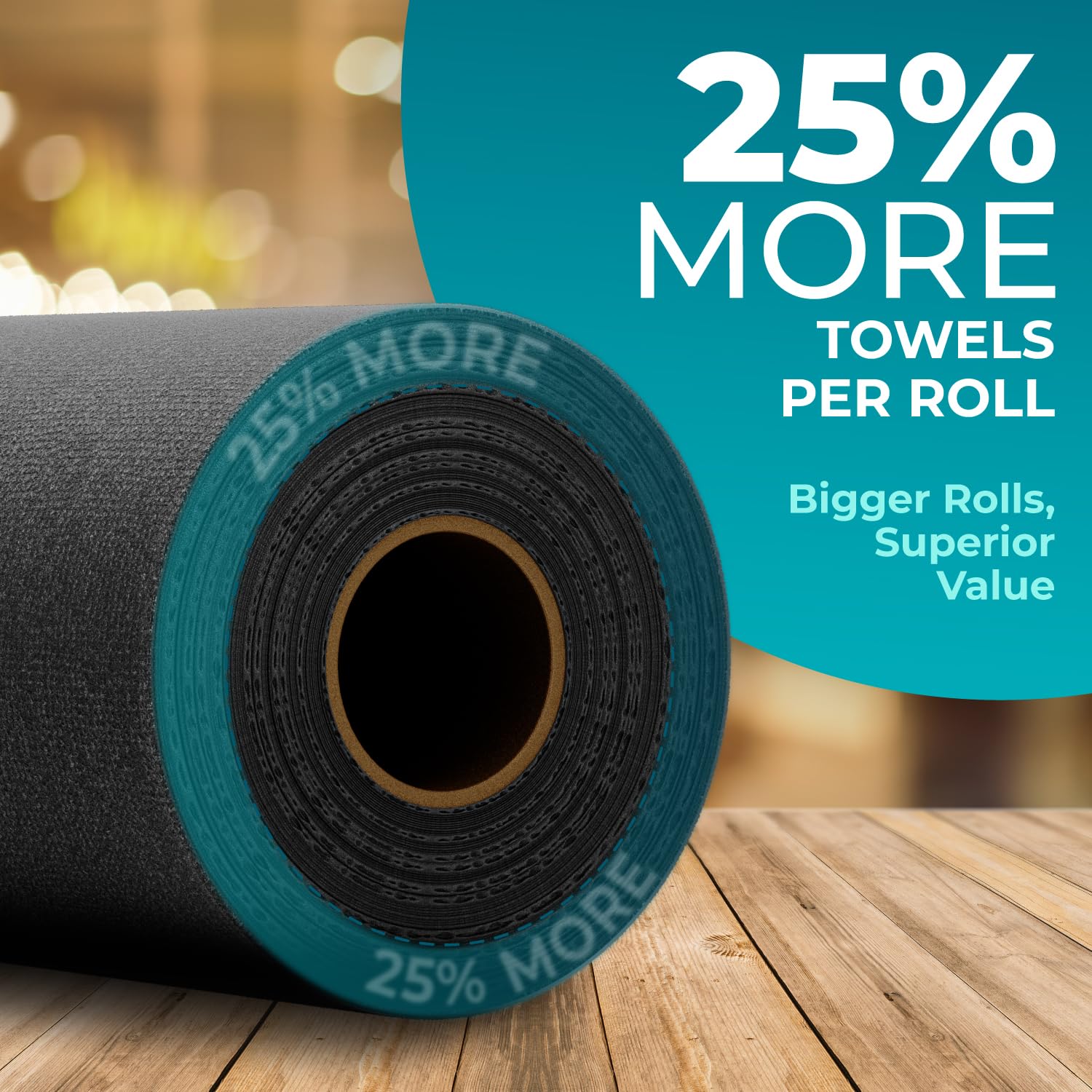 200 Pack Microfiber Cleaning Cloth Roll (200 Count)