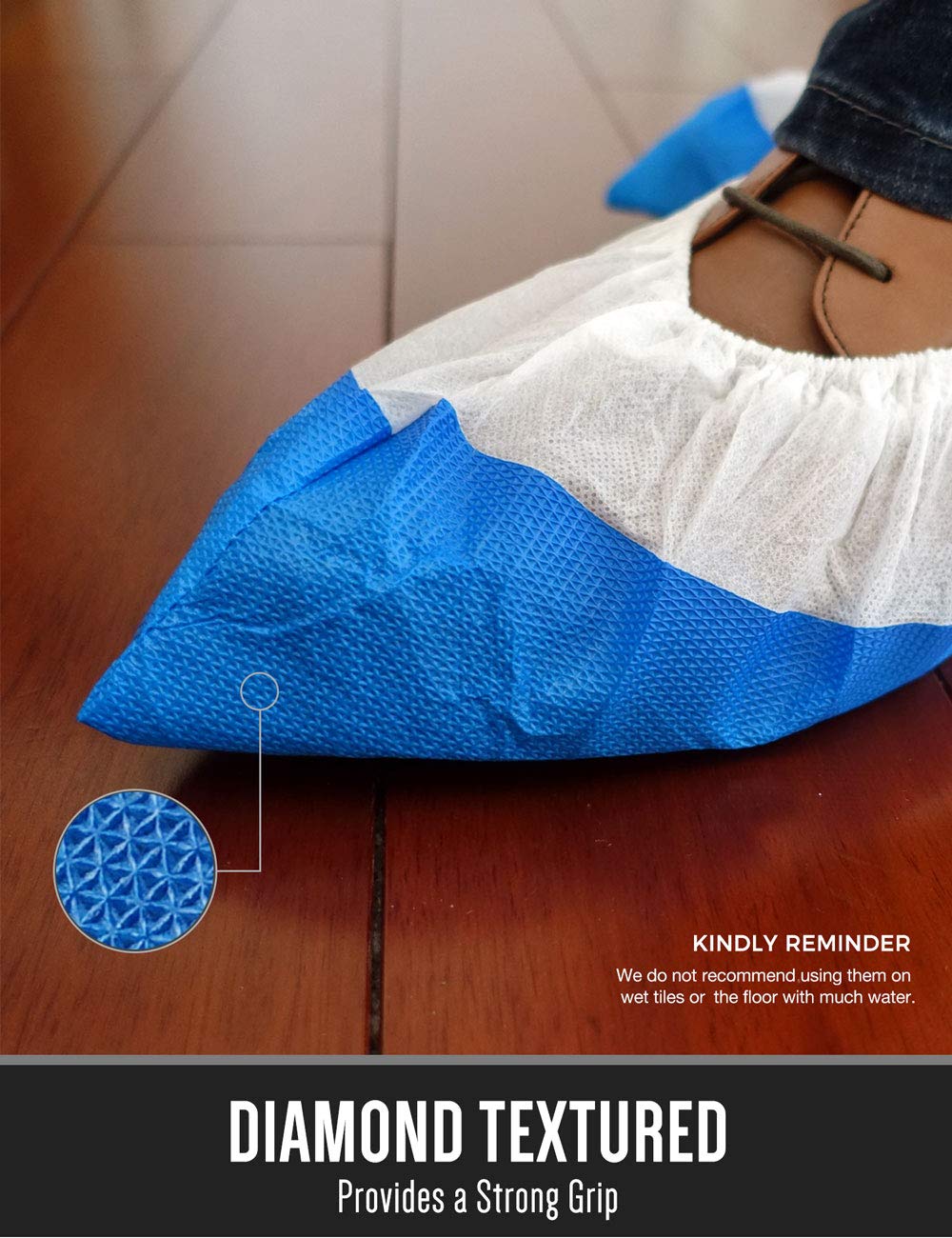OhanaPro Premium Disposable Non Slip Boot & Shoe Covers