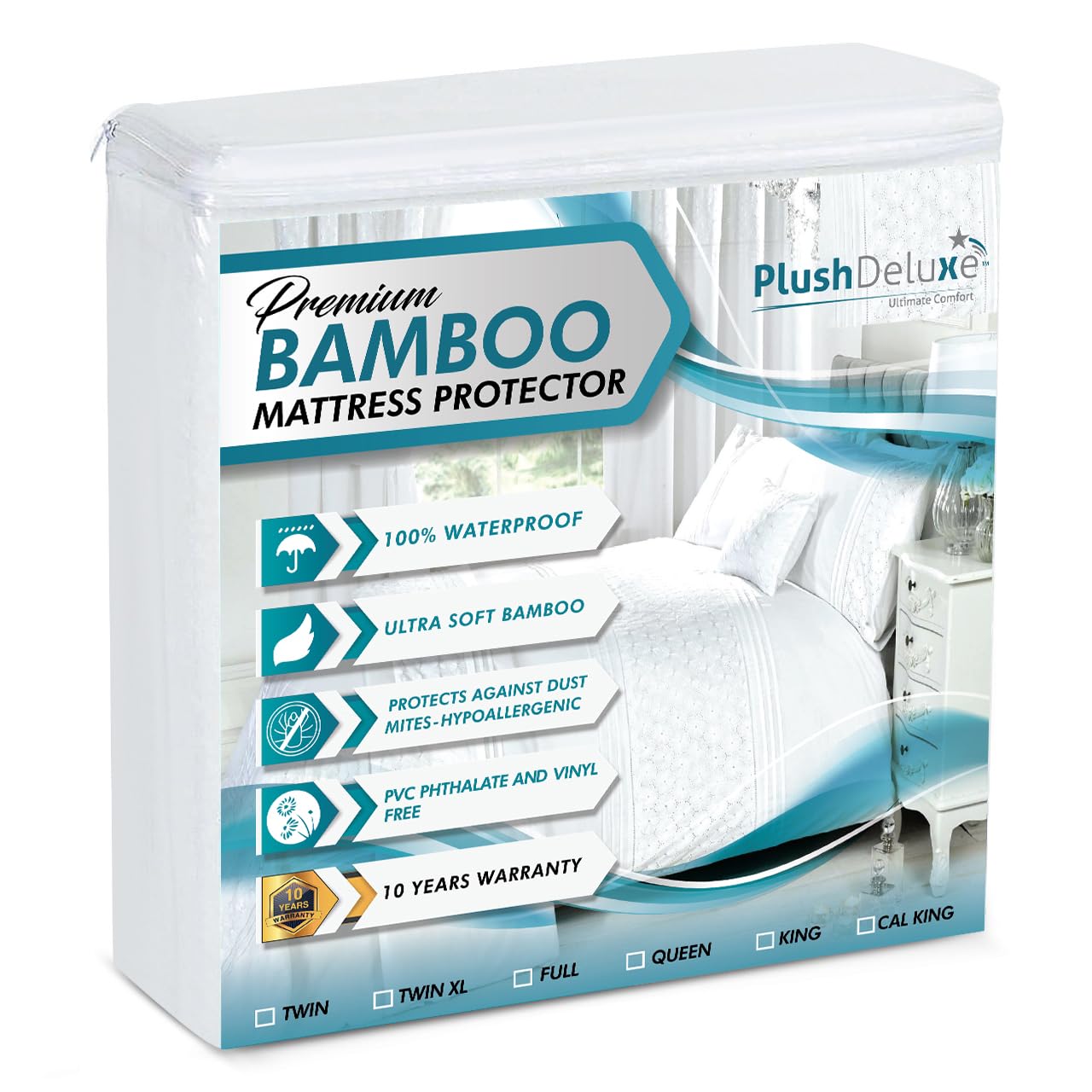 Bamboo Waterproof Mattress Protector