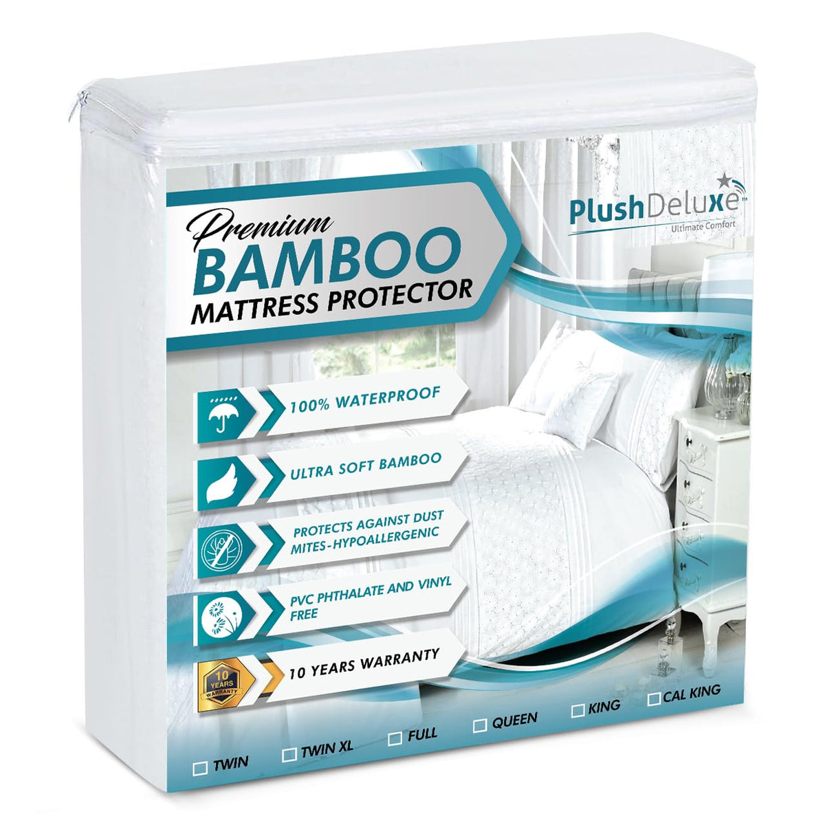 Bamboo Waterproof Mattress Protector