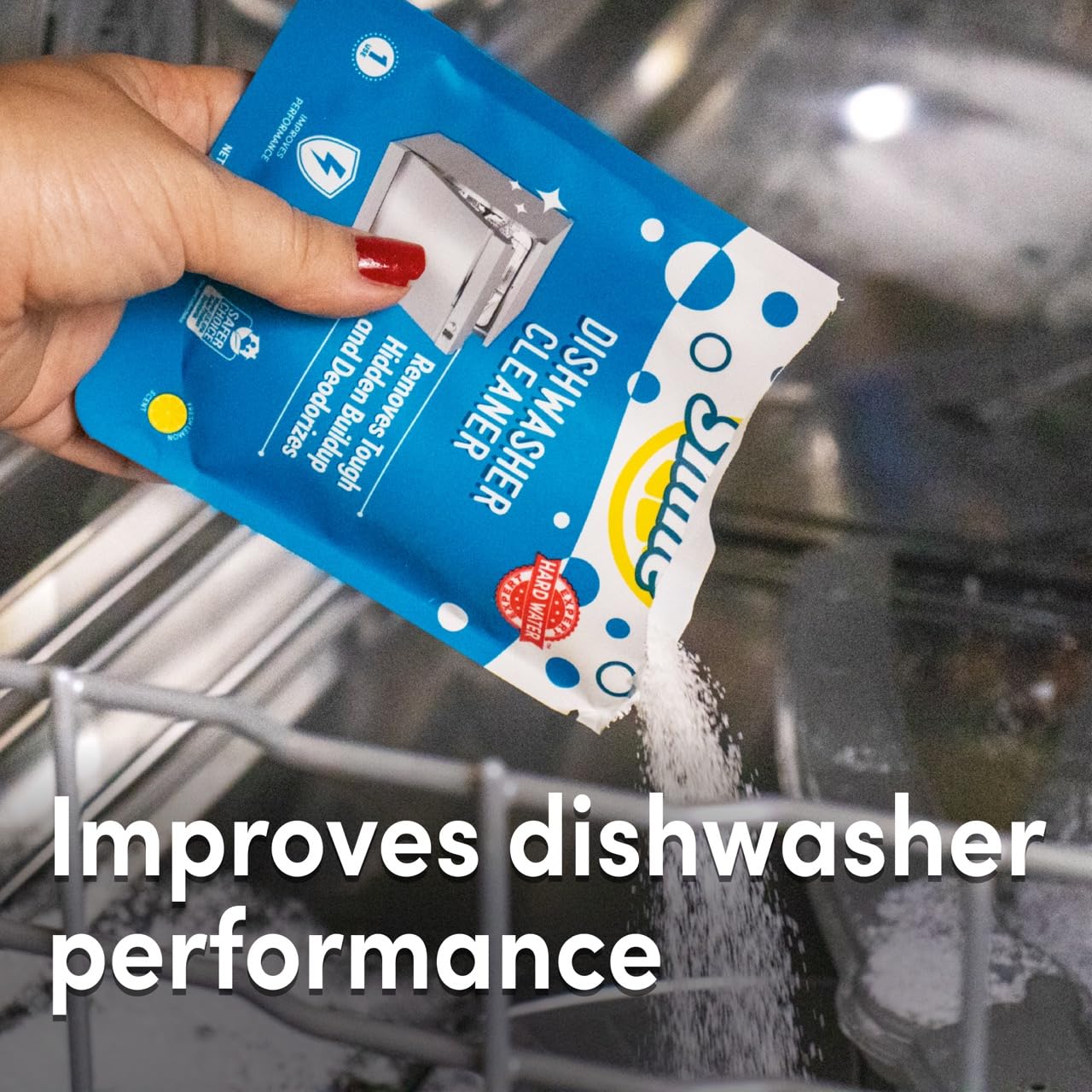 Natural Dishwasher Cleaner and Deodorizer