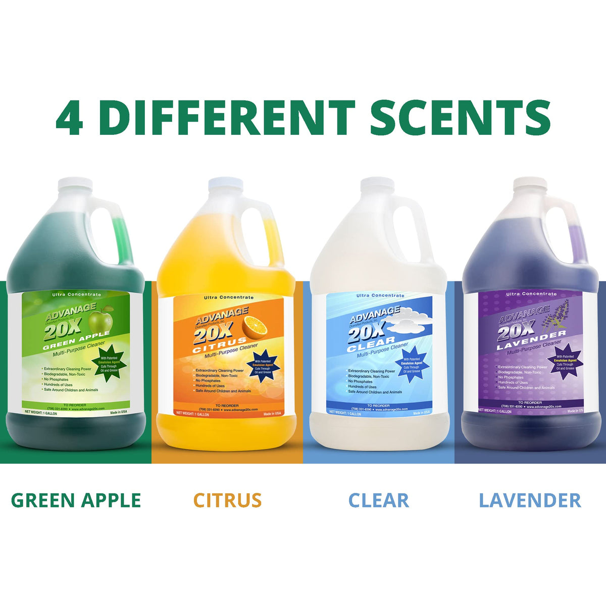 Advanage 20X All Purpose Cleaner Concentrate (128 Fl Oz)