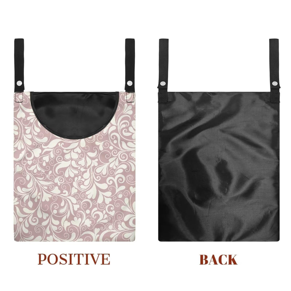 High Capacity Clothespin Holder Bag 14.5x12 Inches