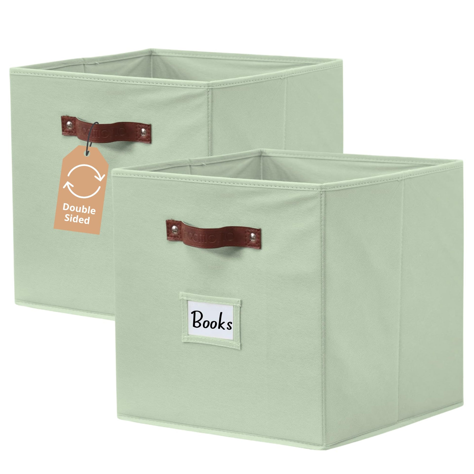 Storage Bins Cube Storage Bin with Labels (6 Count)