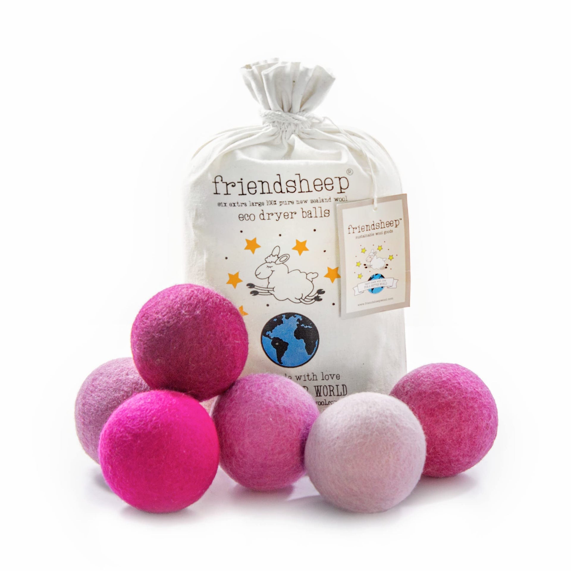 Wool Dryer Balls (6 Count)