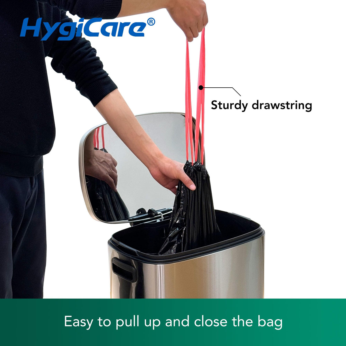 Ultra Strong 30 Gallon Trash Bags (120 Count)