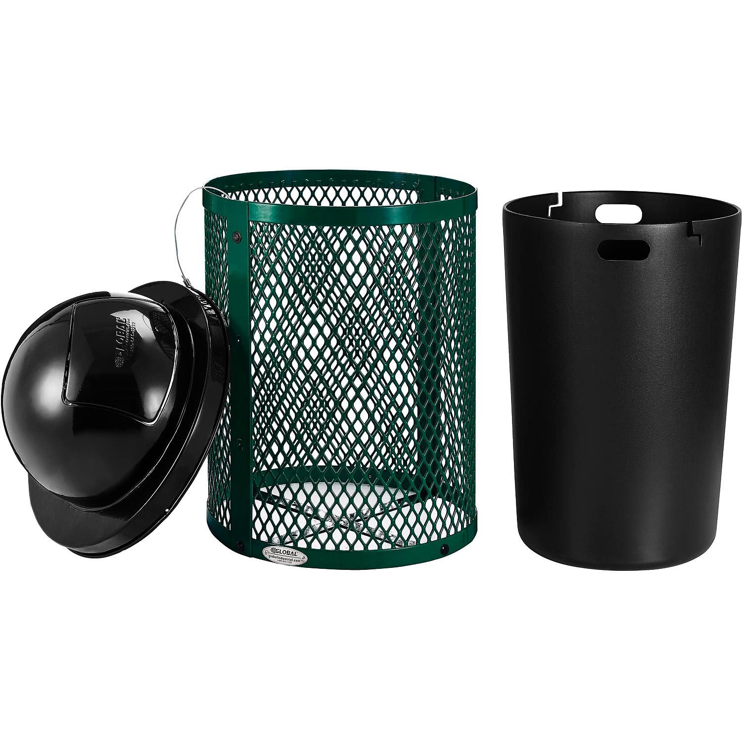 36 Gallon Outdoor Commercial Trash Can