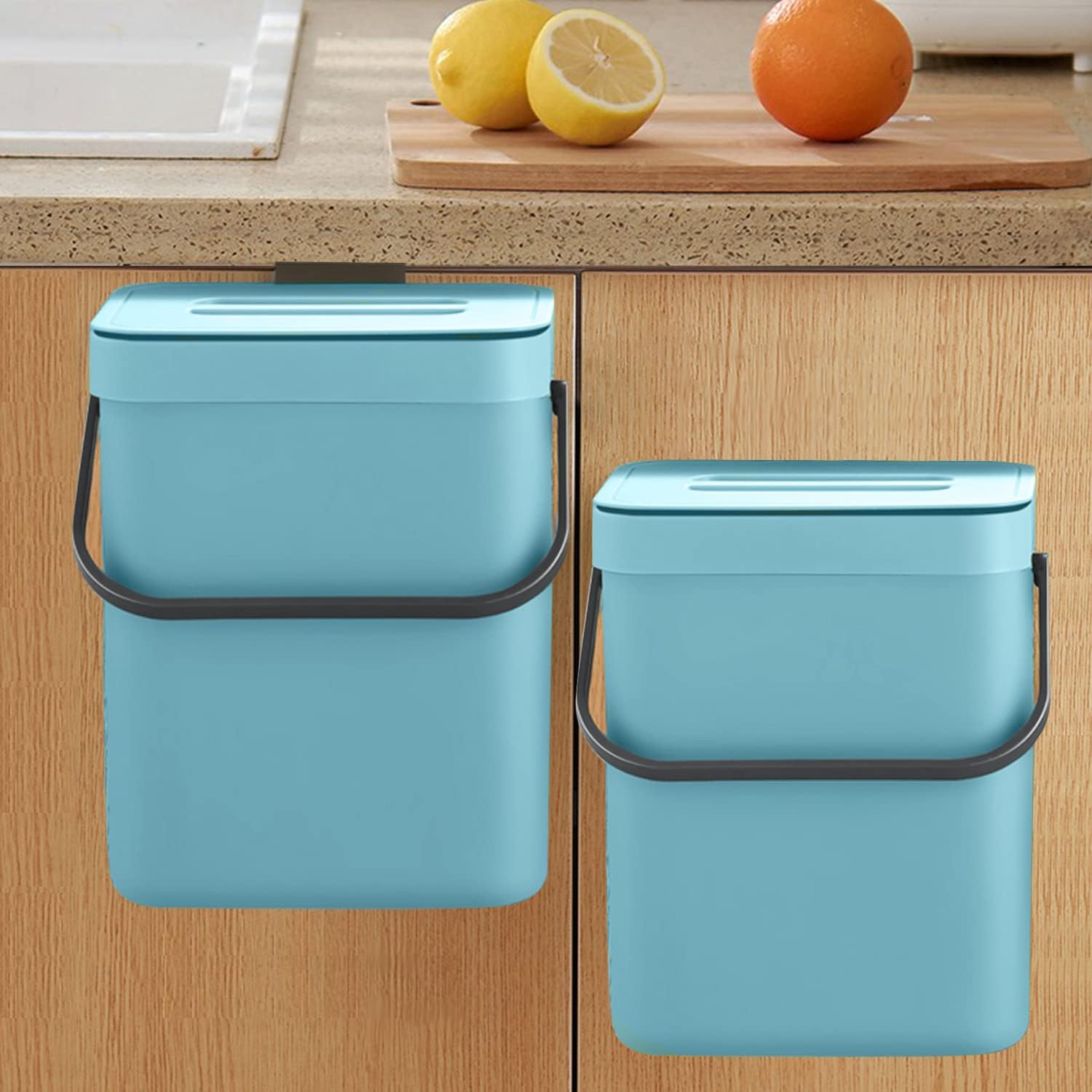 Small Trash Can with Lid