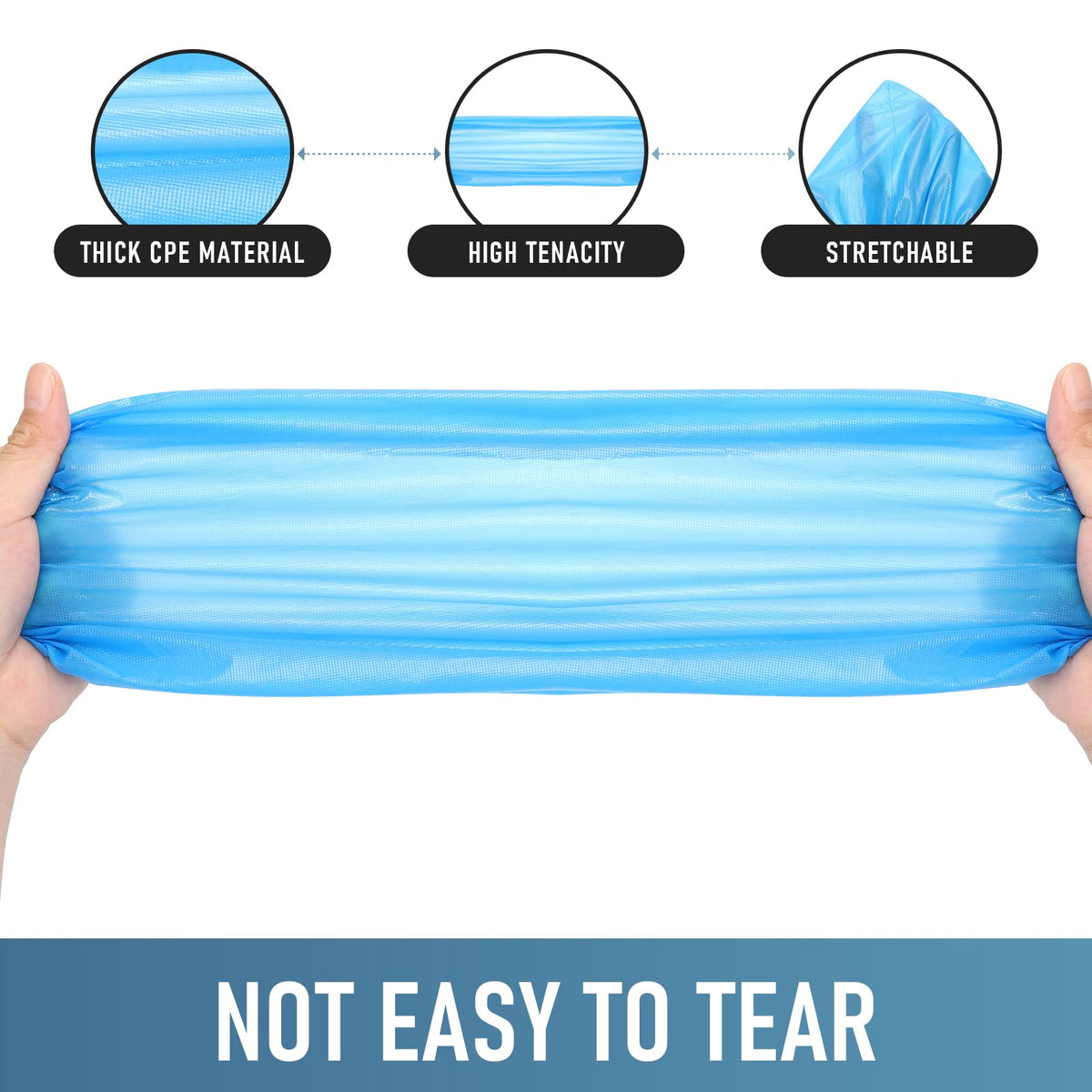 Shoe Covers Disposable Non Slip (100 Count)