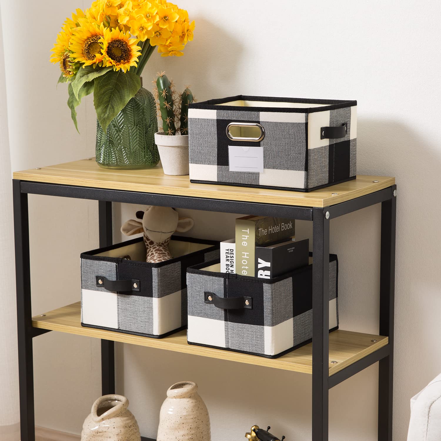 Fodable Storage Bins for Closet [3 (3 Count)