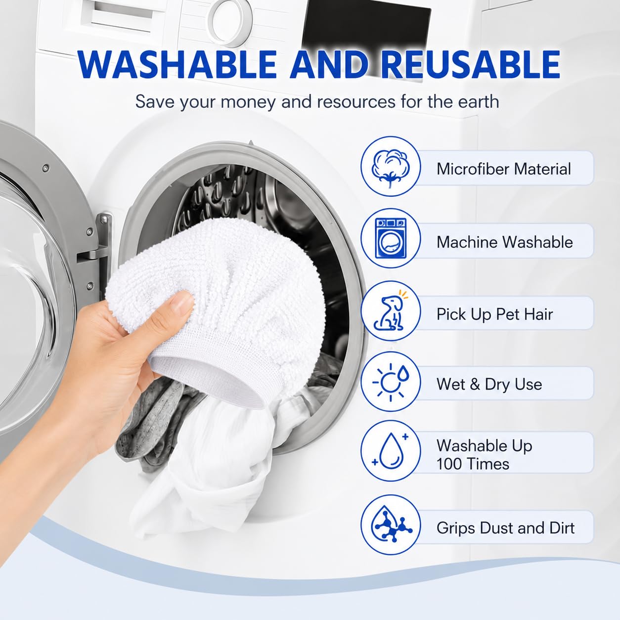 Microfiber Steam Cleaner Cloth Covers for Handheld Steam Cleaner