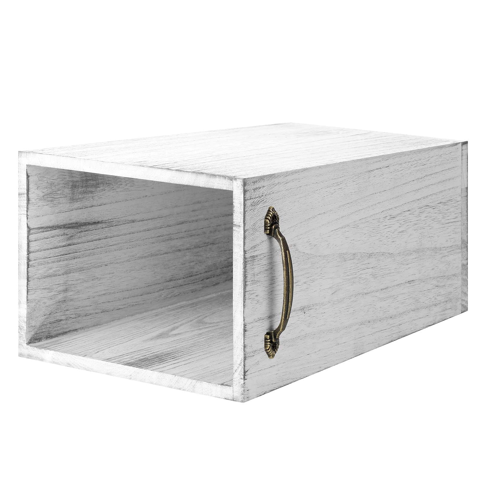 Wood Wastebasket Trash Can (16 Ounce)