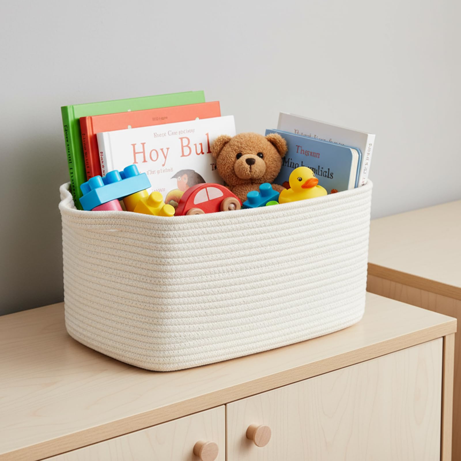 Cotton Rope Basket Set of 3 (3 Count)