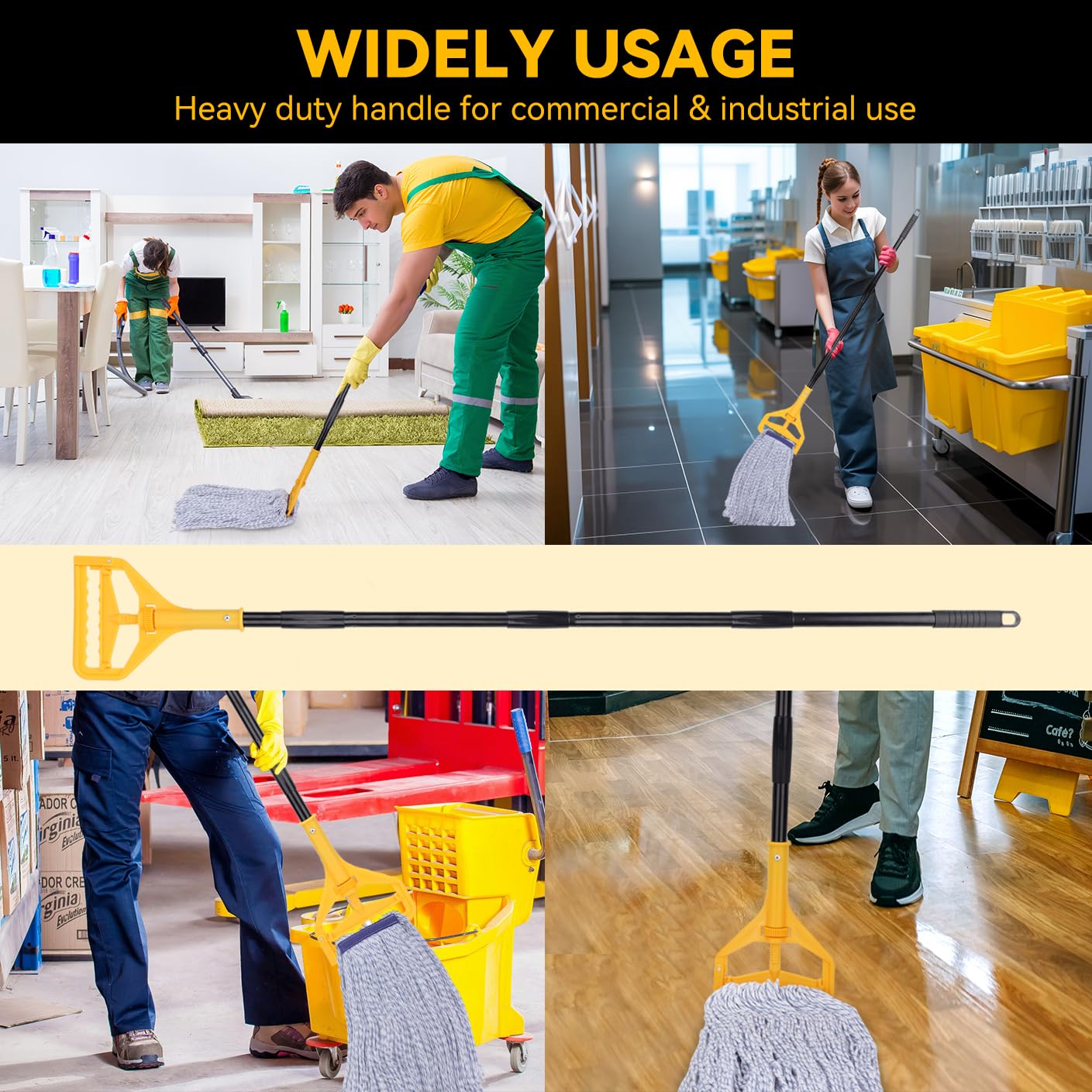 Mop Handle Commercial Heavy Duty