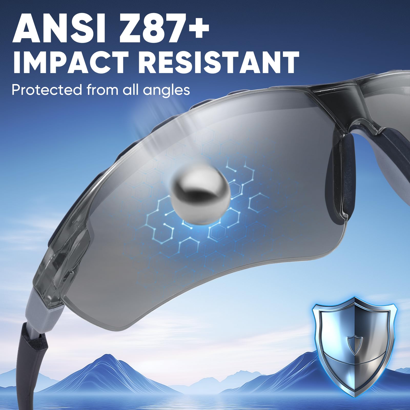 3PK Anti Fog Safety Glasses for Men & Women (3 Count)