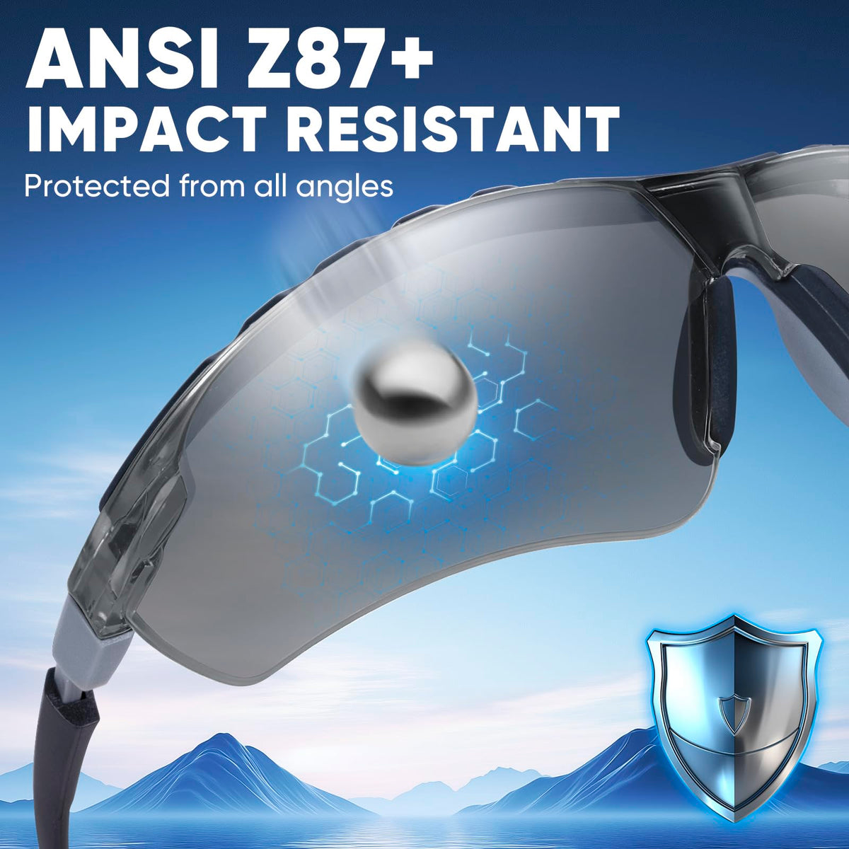 10PK Anti Fog Safety Glasses for Men & Women (10 Count)