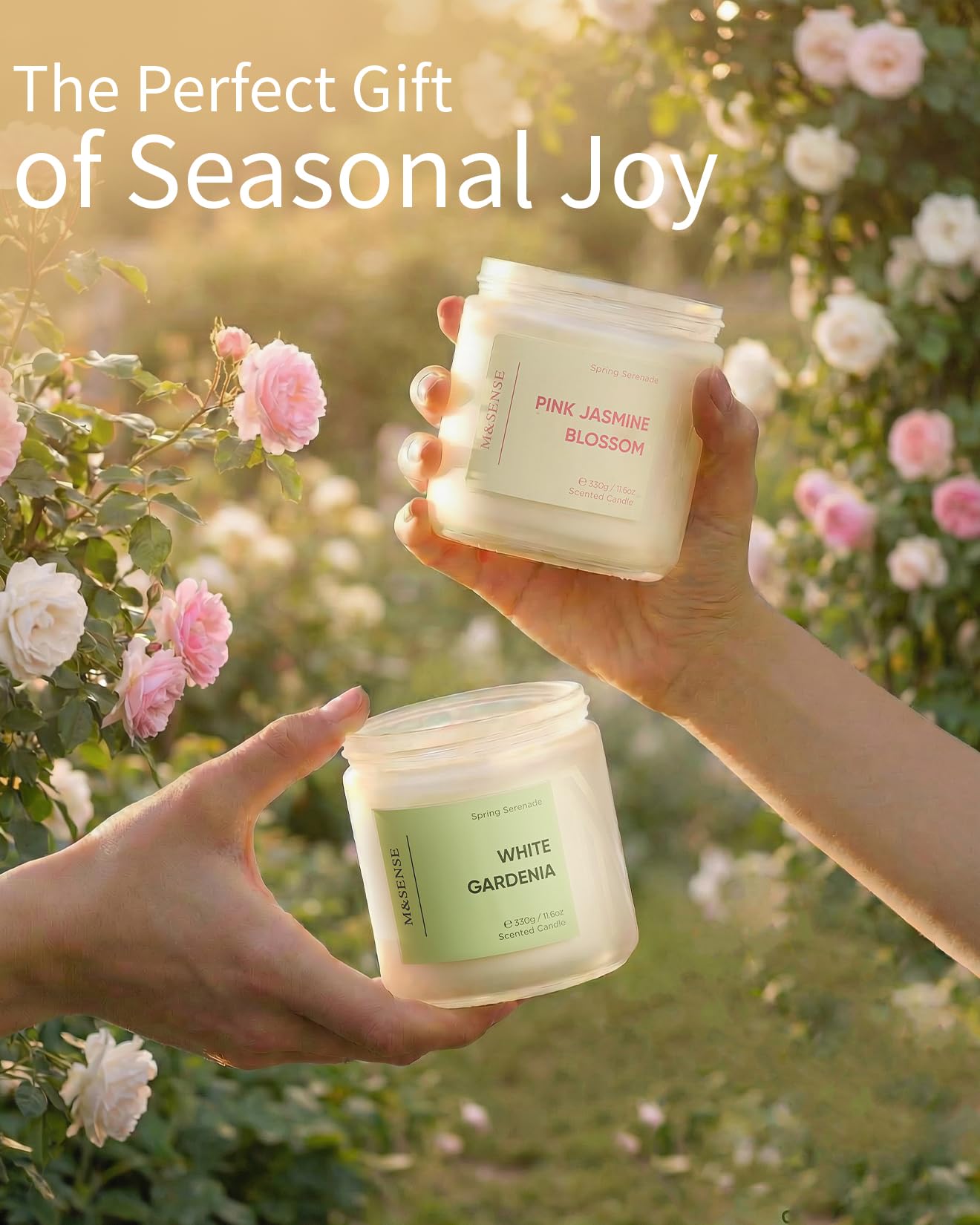 Bluebell Orange Blossom Scented Candle (11.6 Ounce)