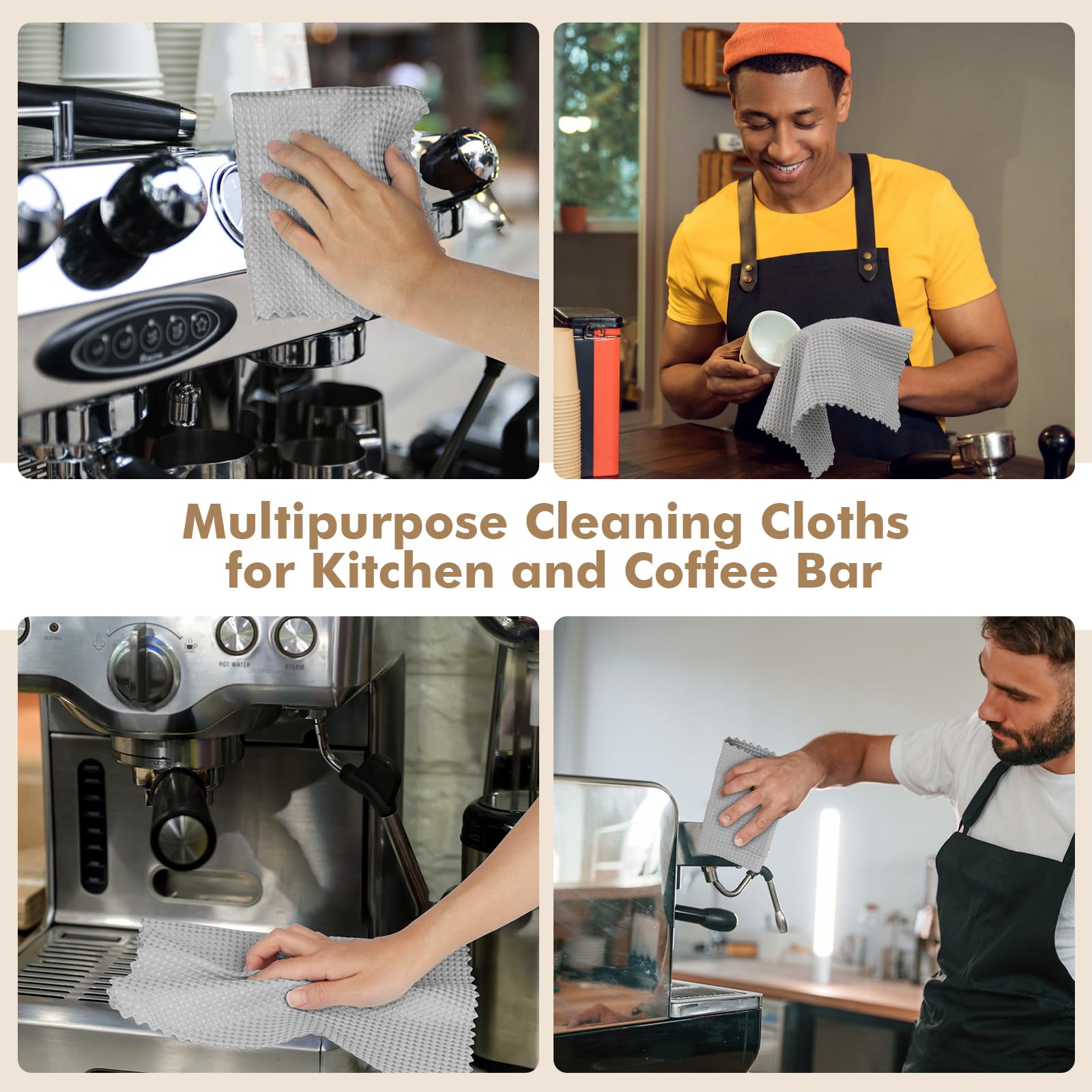 Microfiber Glass Cleaning Cloth (12 Count)