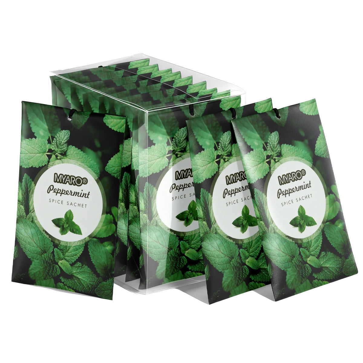12 Pack Peppermint Scented Sachets (12 Count)