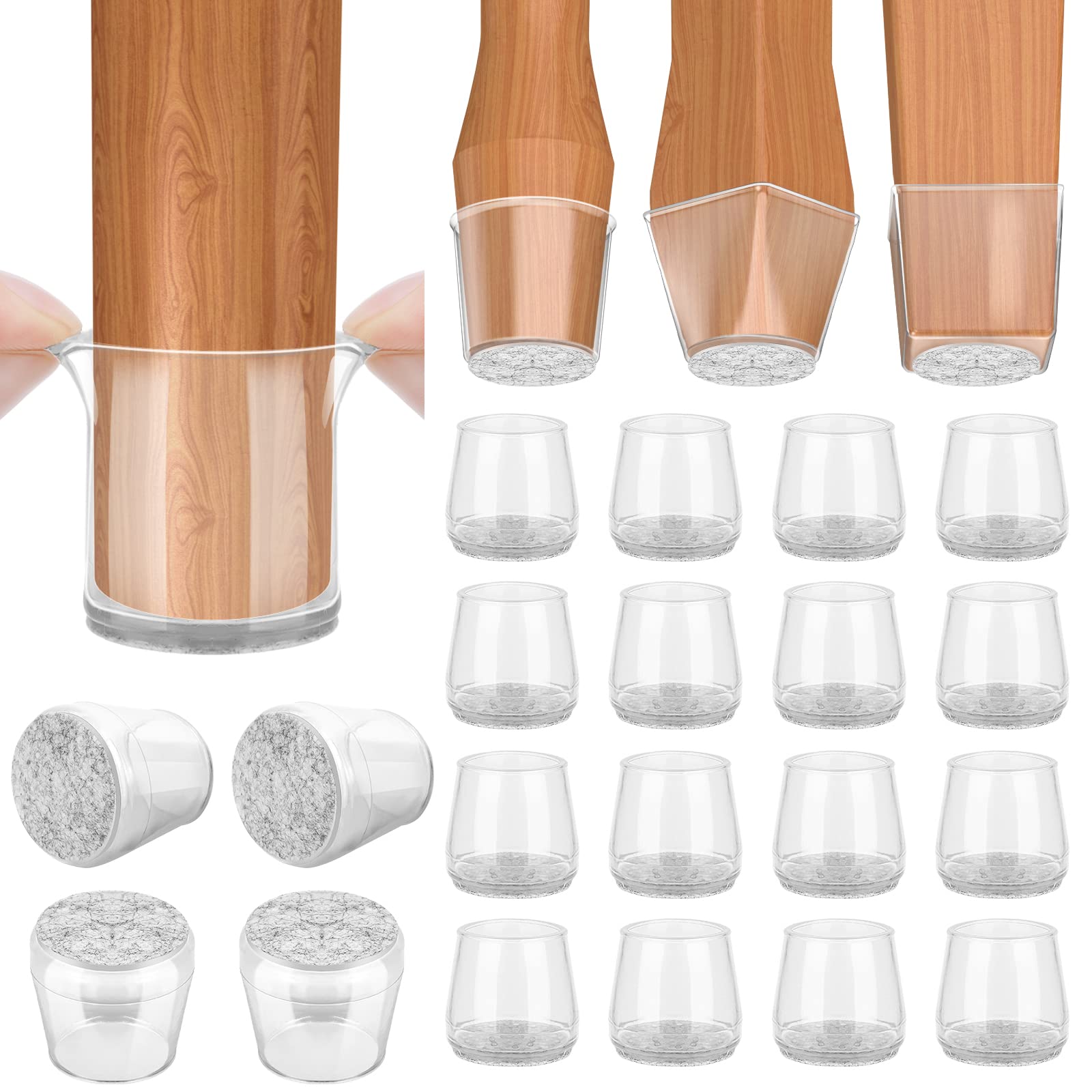 Silicone Chair Leg Floor Protectors